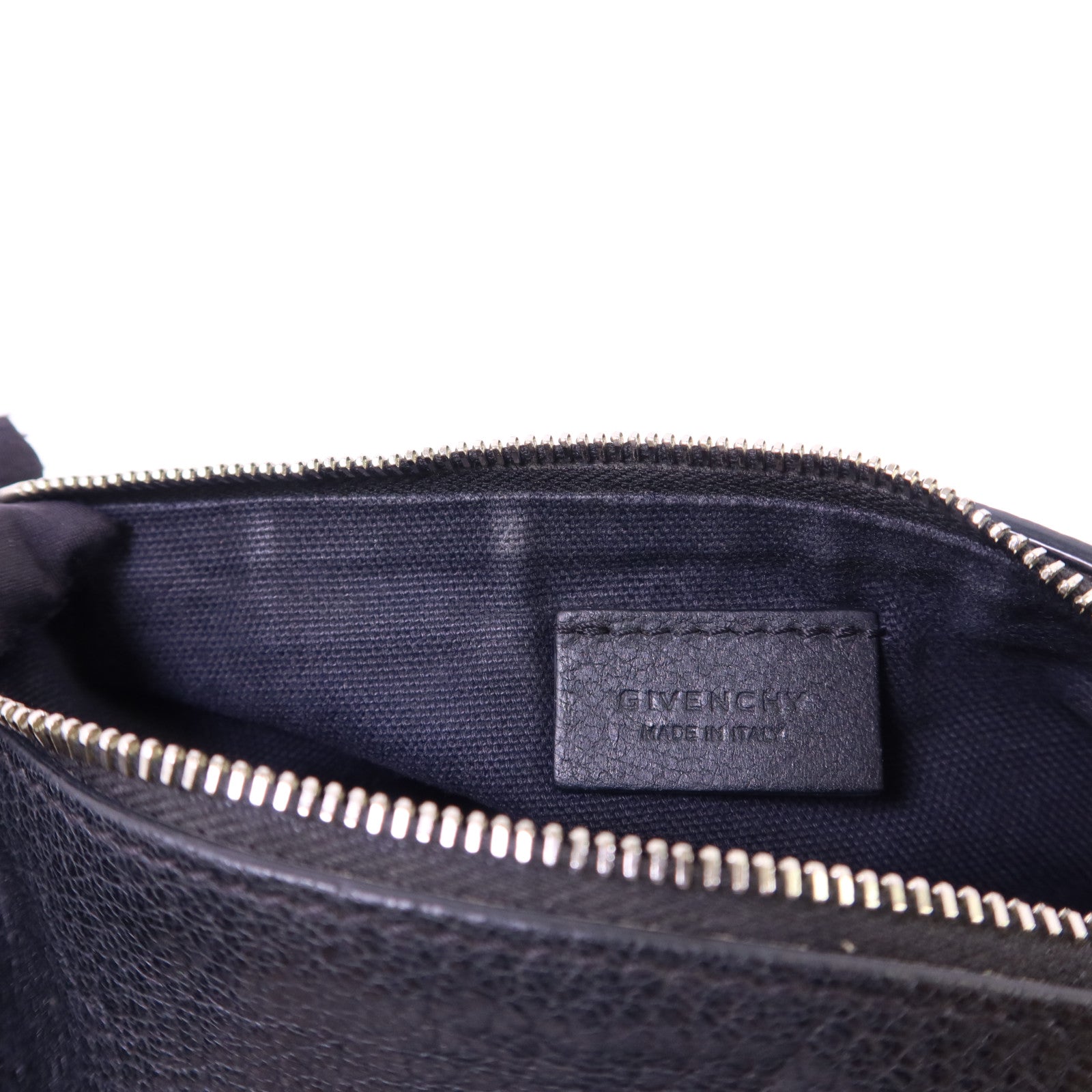 GIVENCHY 牛皮皮革Pandora Mini銀扣鏈帶肩背袋