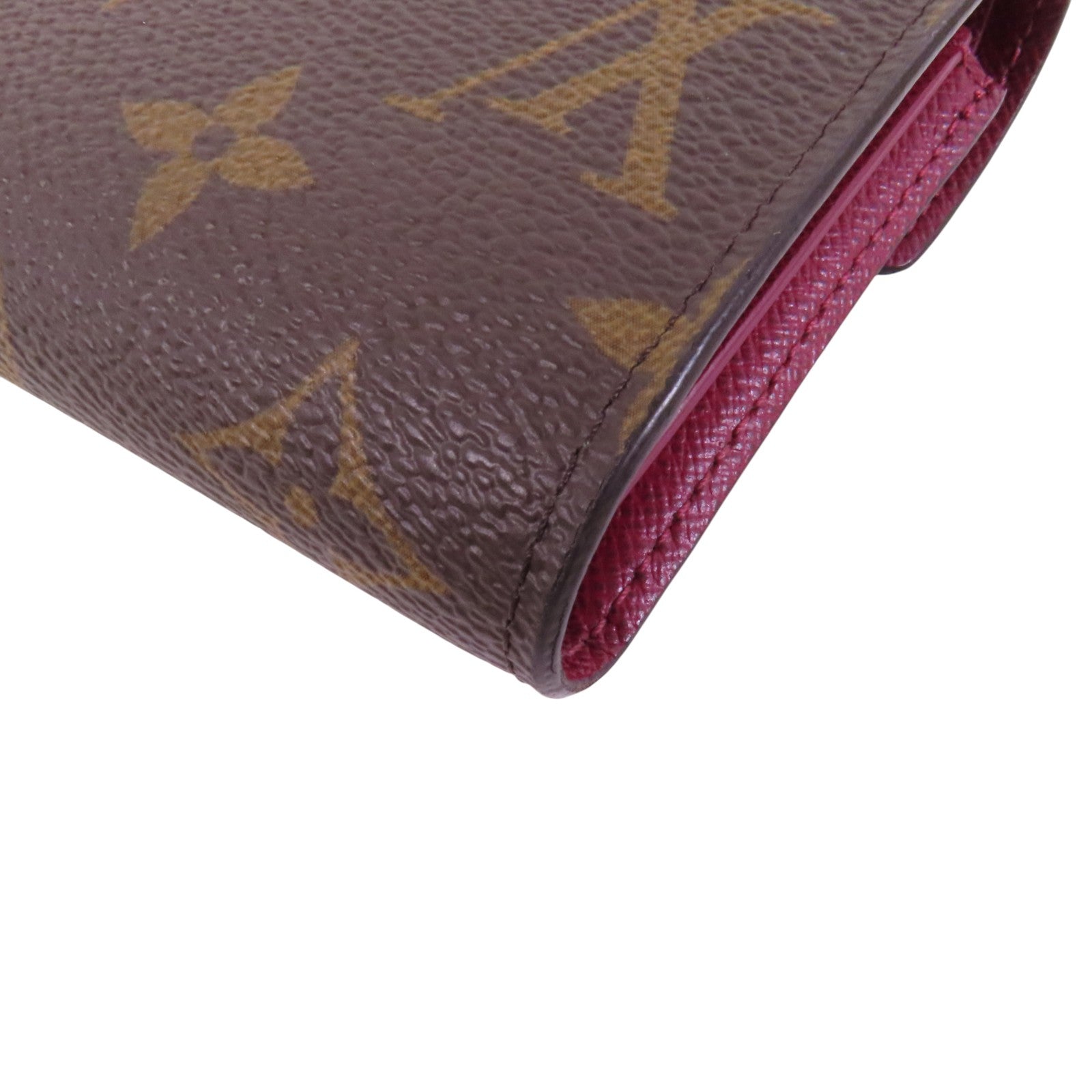 LOUIS VUITTON Monogram Victorine Wallet金扣短錢包