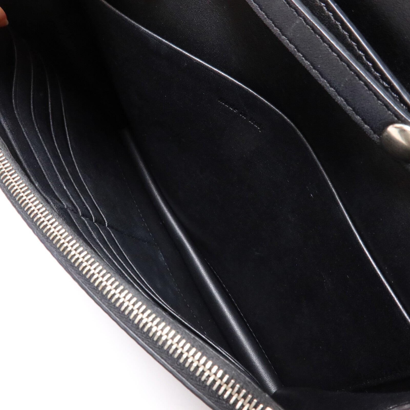 CELINE 牛皮皮革Frame Wallet On Chain鏈帶肩背袋