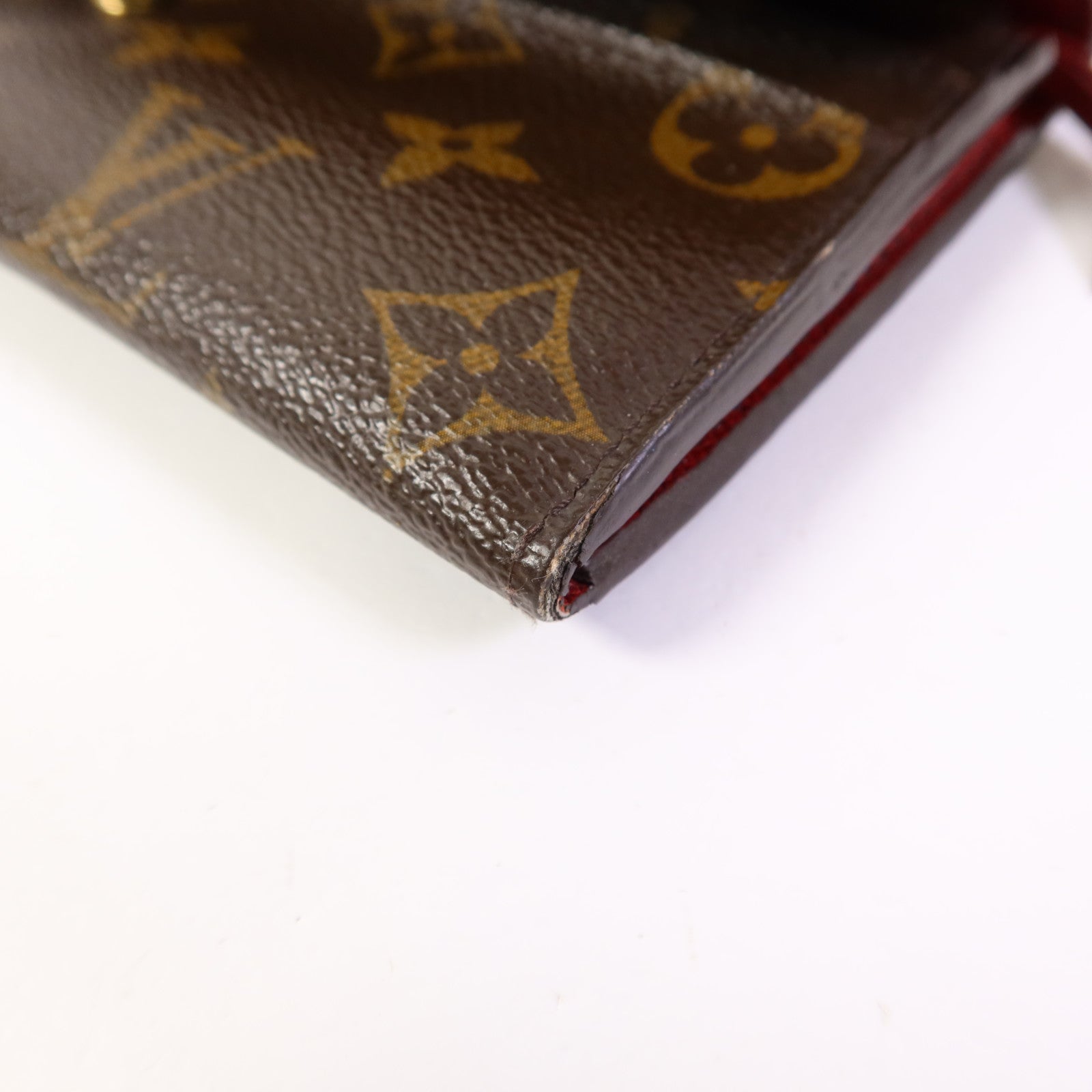 LOUIS VUITTON Monogram Emilie金扣長錢包