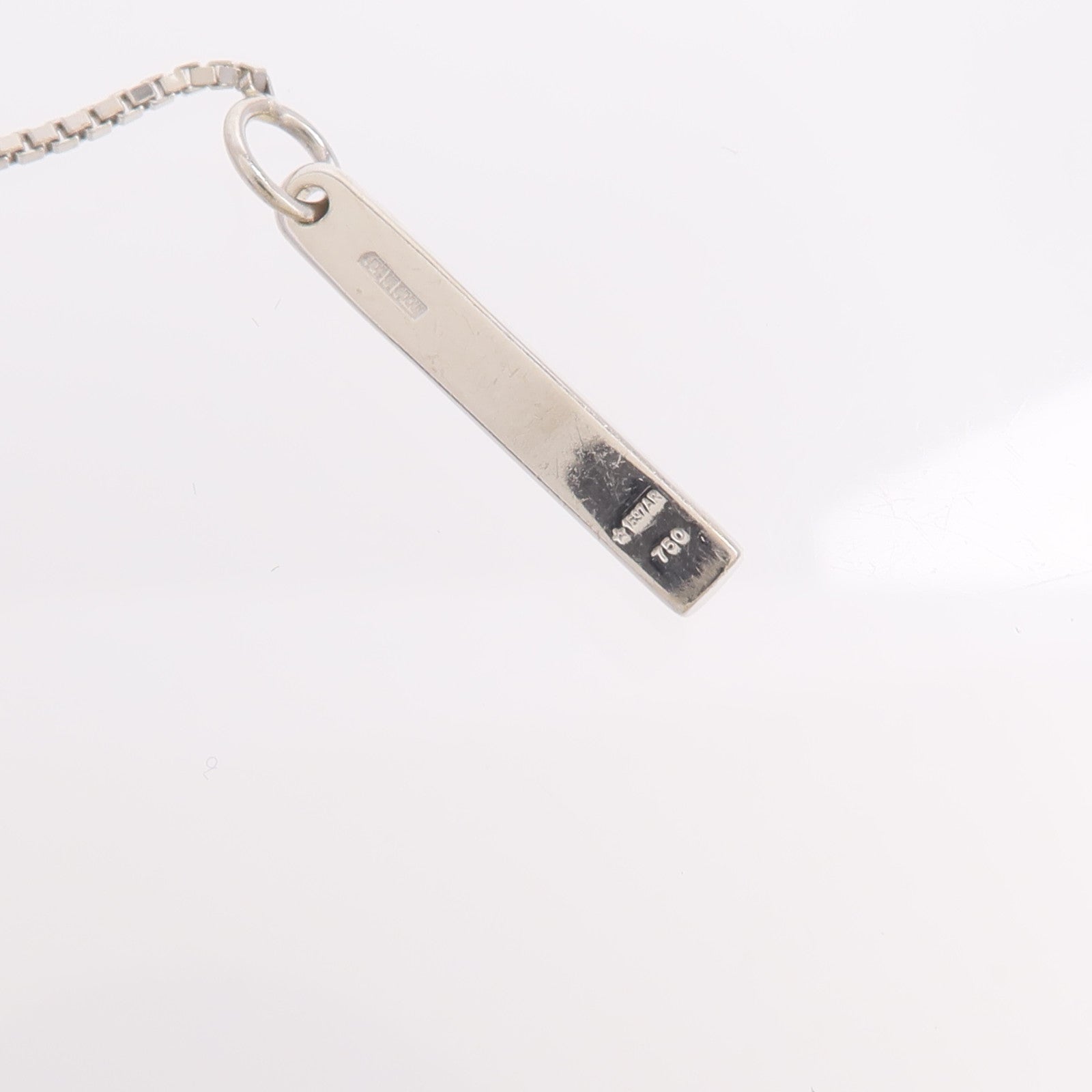 GUCCI 18K白金Link To Love Necklace項鍊