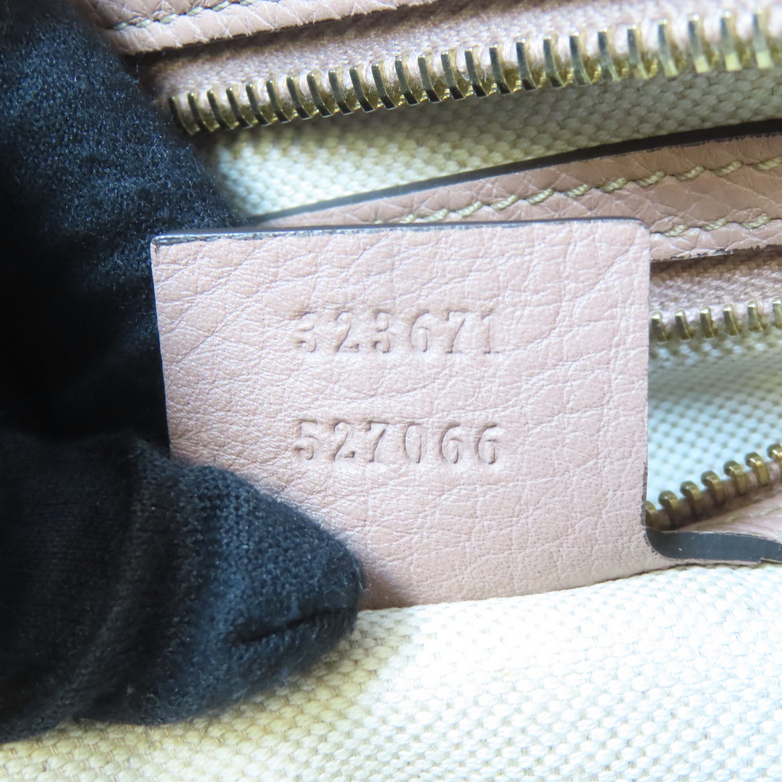 GUCCI 牛皮皮革Interlocking G Tote Bag金扣肩背袋粉紅色