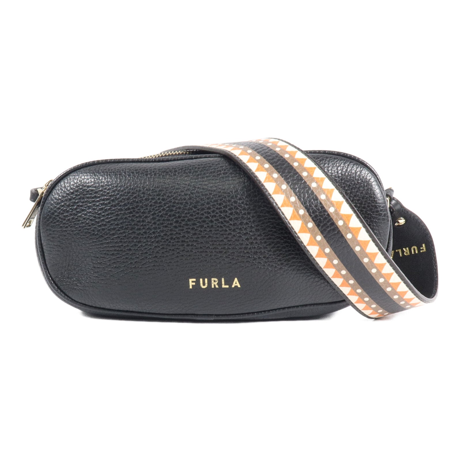 Furla 牛皮皮革Camera Bag肩背袋
