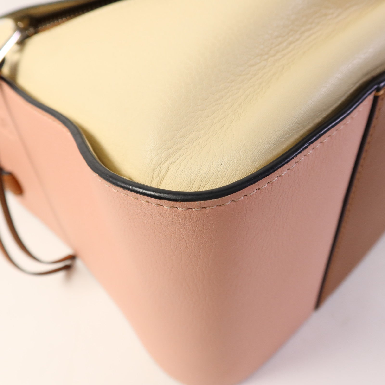 LOEWE 牛皮皮革Hammock Small Bag銀扣手挽肩背兩用袋