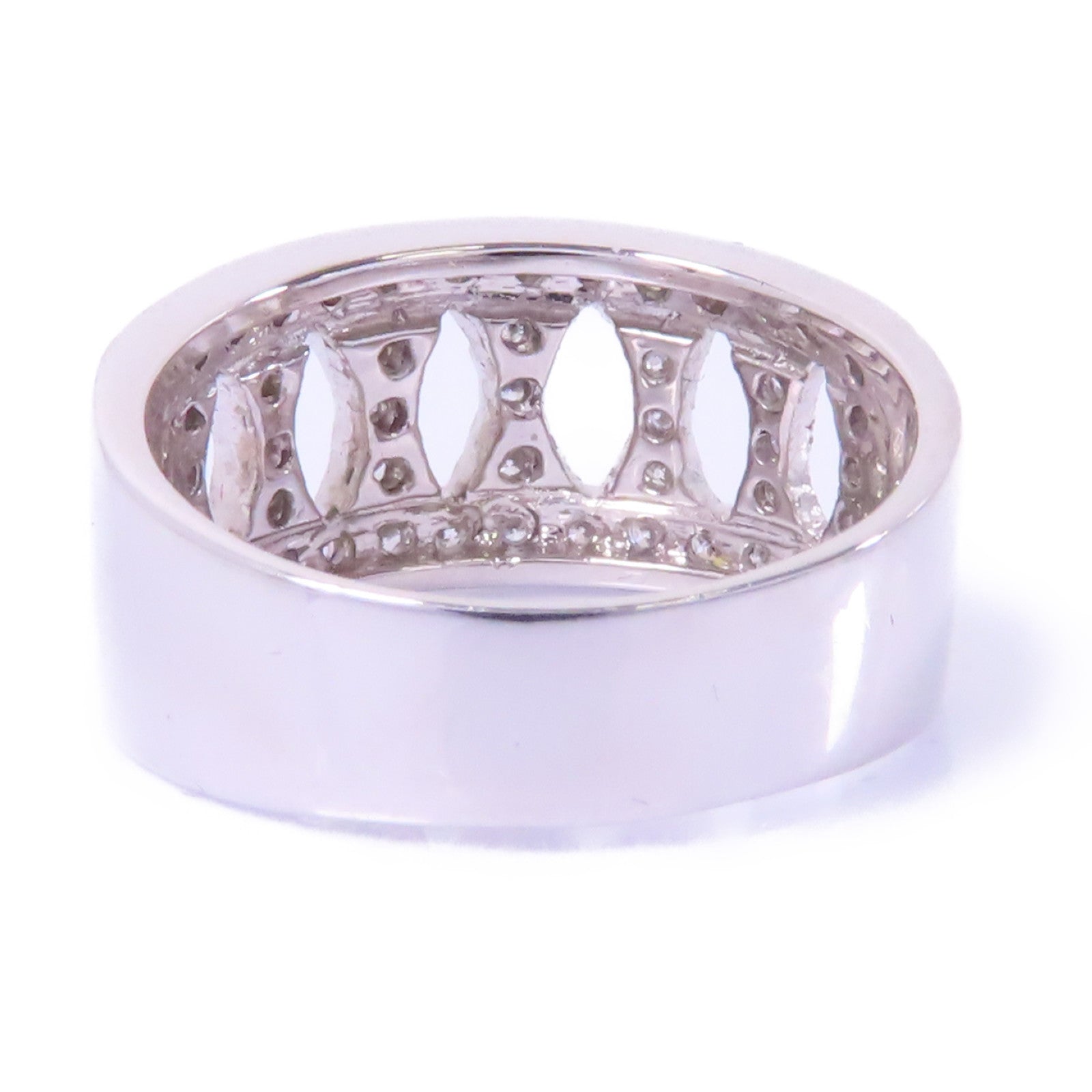 JEWELRY 18K白金Diamond Ring鑽石戒指US#7