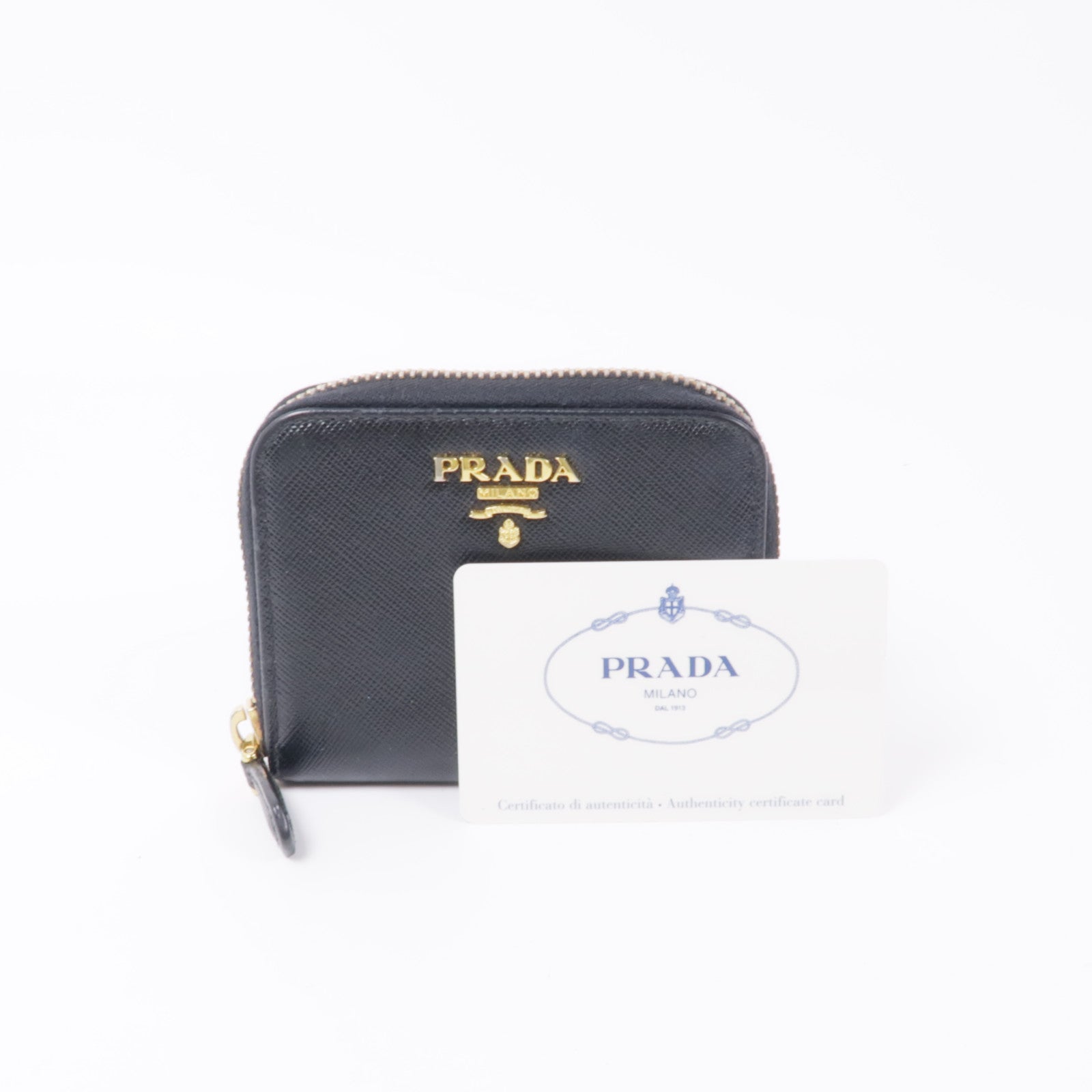 PRADA Saffiano皮革Coin Case錢包