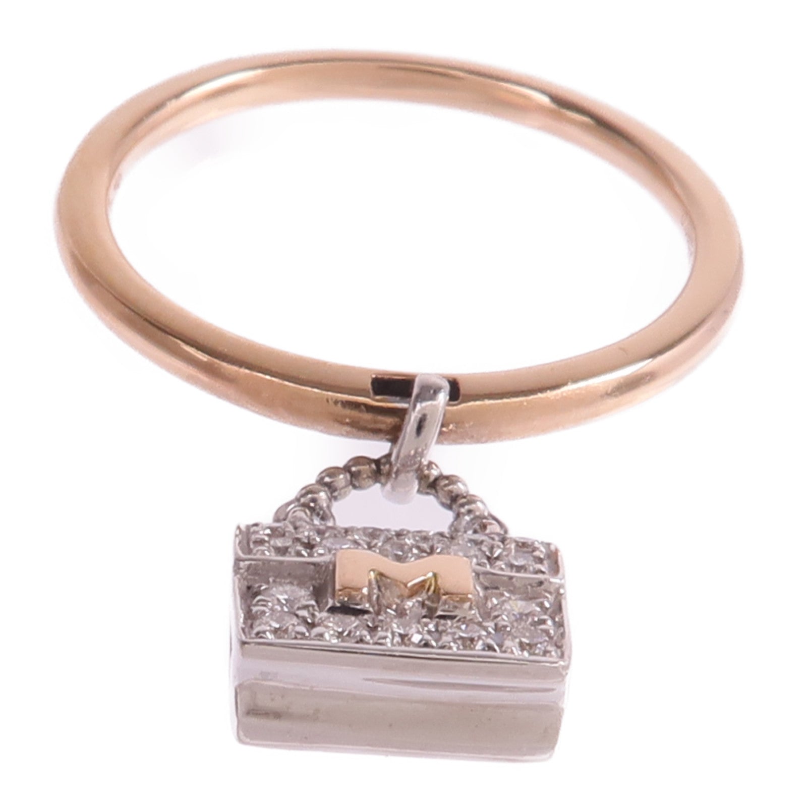 JEWELRY 【激減優惠】18K白金/玫瑰金Diamond Ring鑽石戒指US#5.5