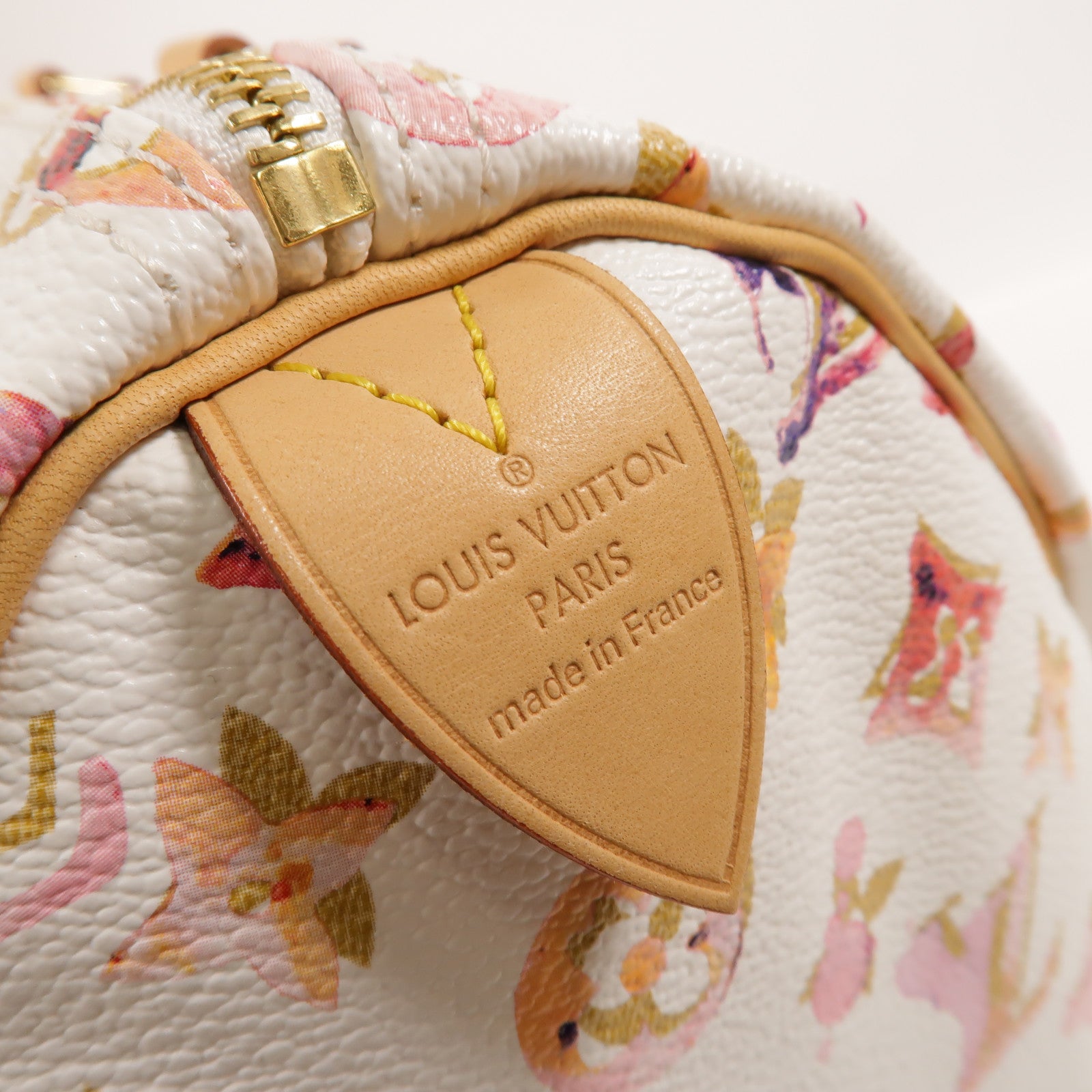 LOUIS VUITTON Watercolor Monogram Aquarelle Speedy 35手挽袋