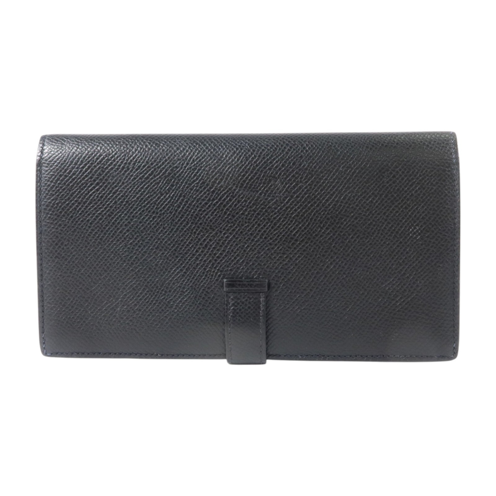 HERMES Epsom皮革Bearn Wallet長錢包Noir