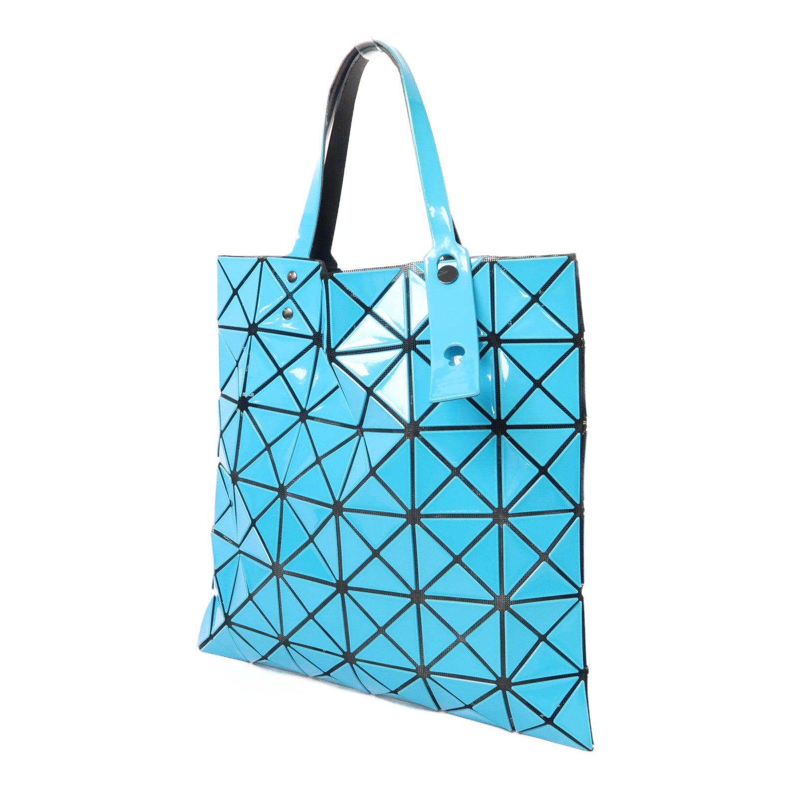 ISSEY MIYAKE PVC Bao Bao手挽袋藍色