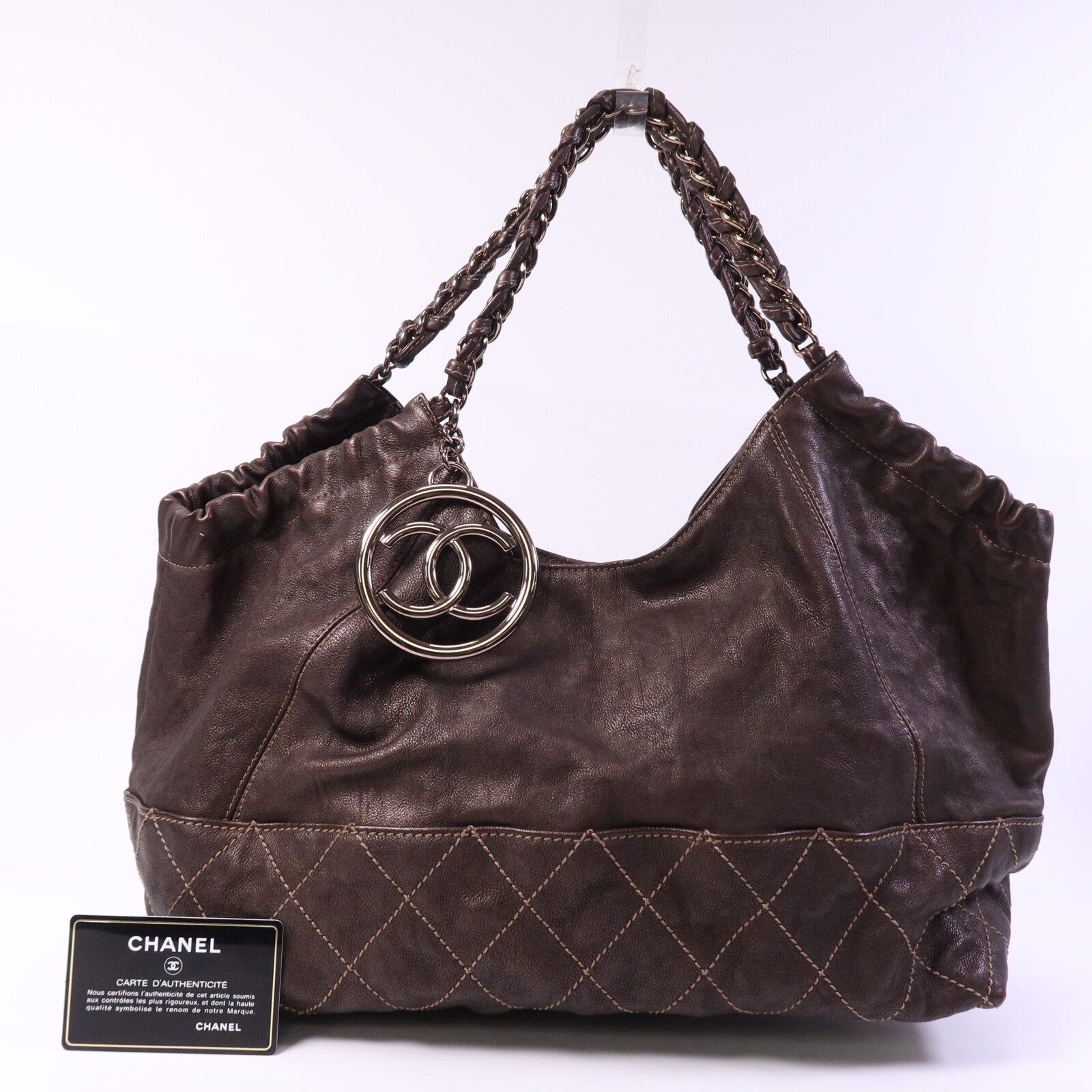 CHANEL 牛皮皮革Tote Bag手挽袋