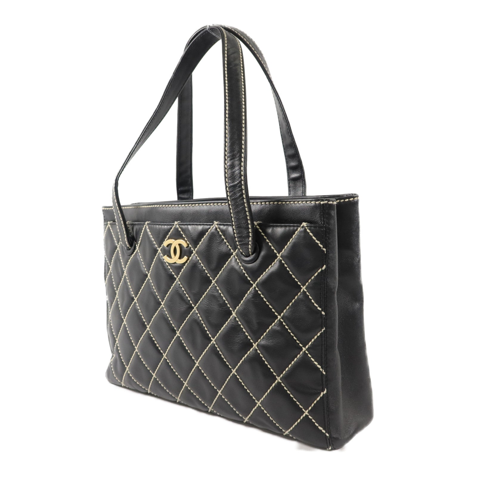 CHANEL 牛皮皮革Vintage Handbag肩背袋