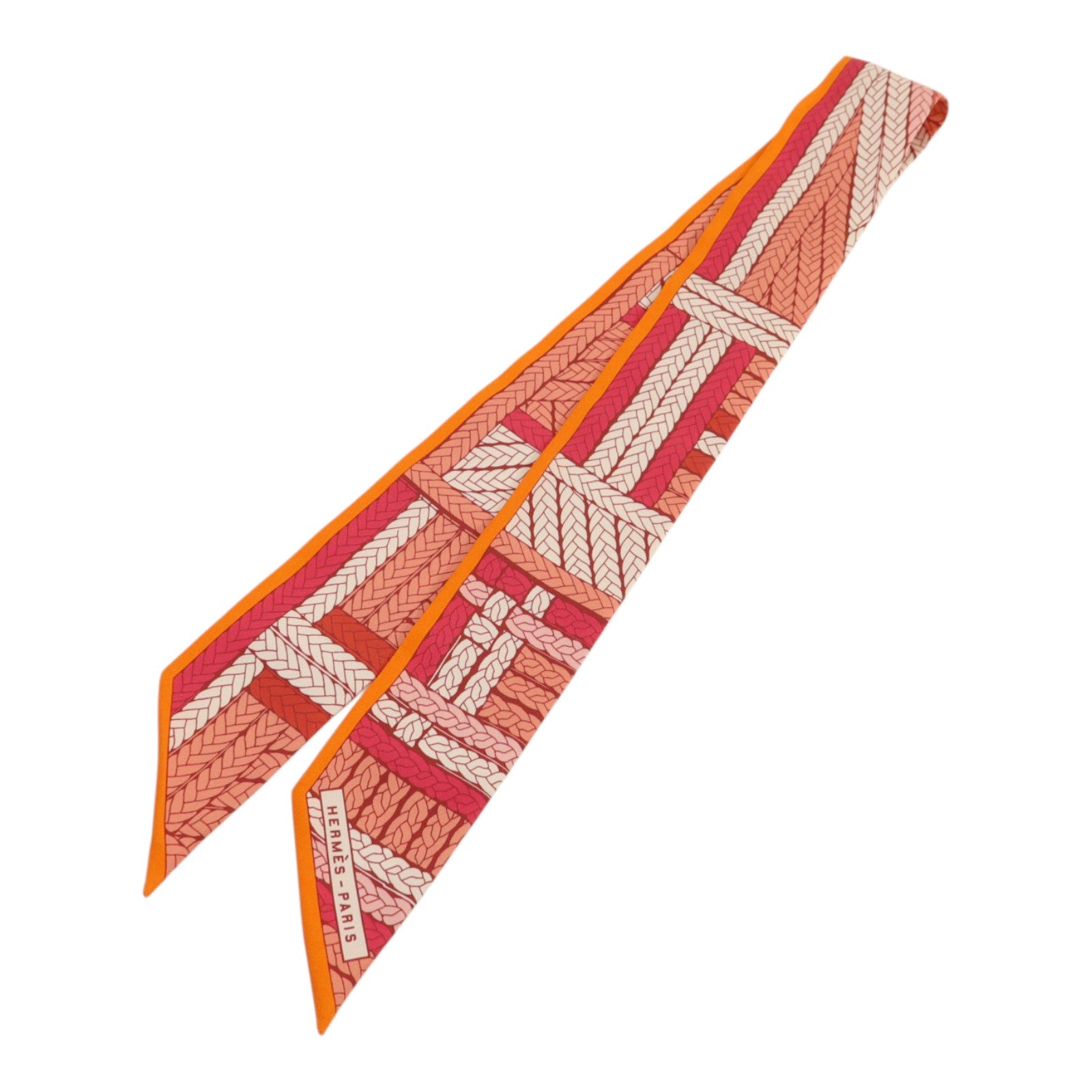 HERMES 絲質Twilly絲巾