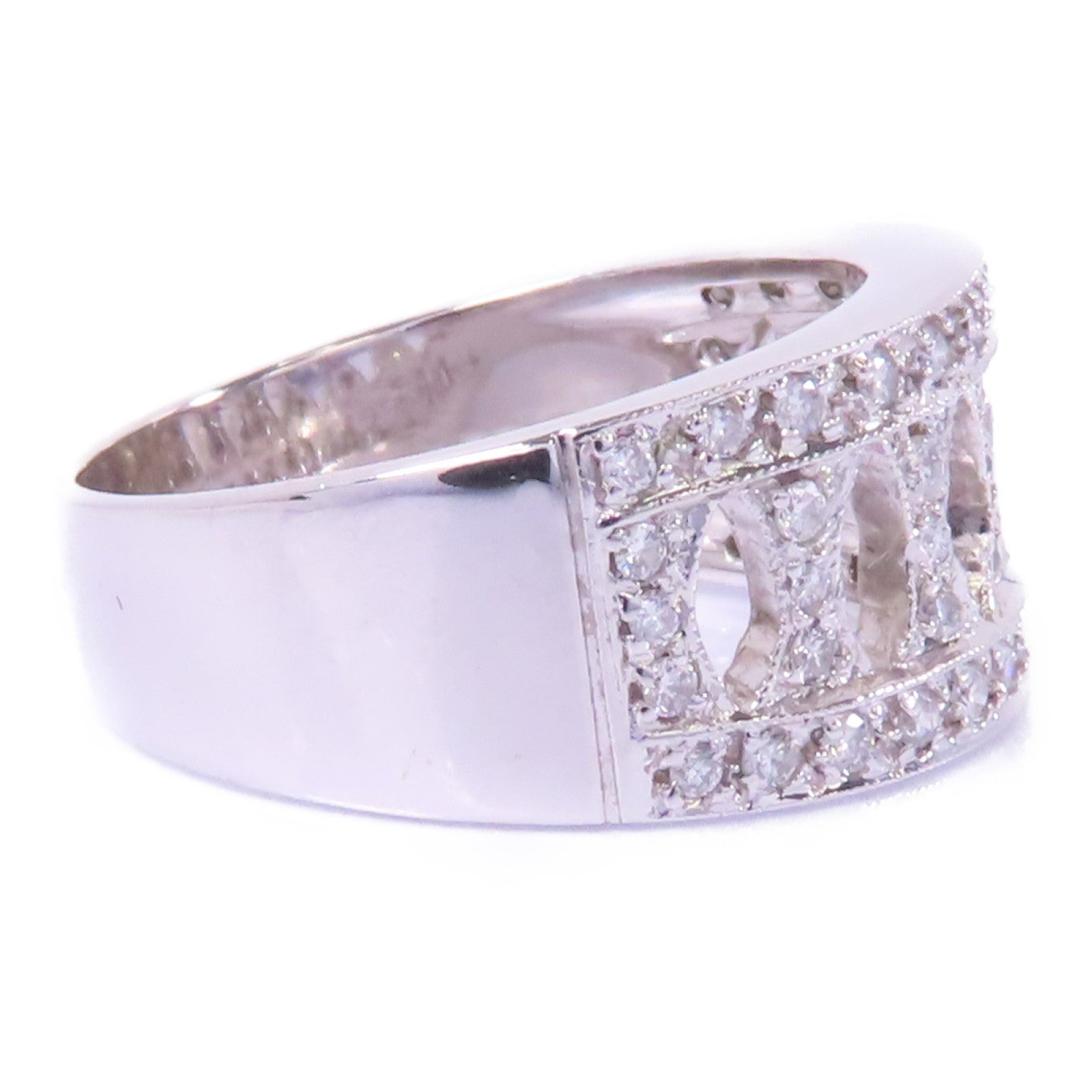 JEWELRY 18K白金Diamond Ring鑽石戒指US#7