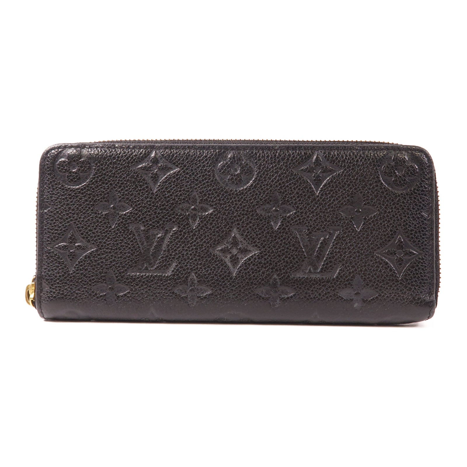 LOUIS VUITTON Monogram Empreinte Portefeuille Wallet Long Wallet金扣拉鏈長錢包