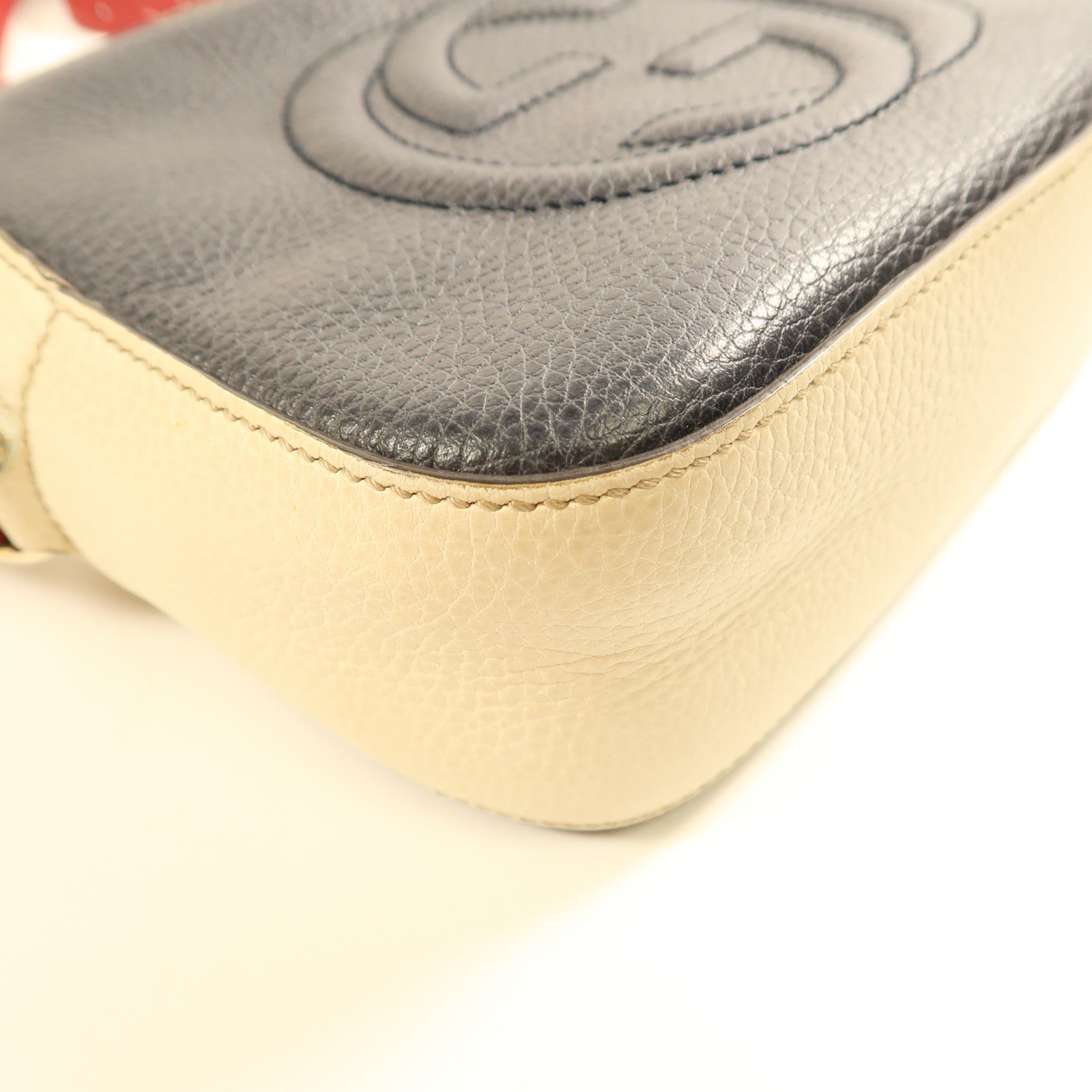 GUCCI 牛皮皮革Shoulder Bag金扣肩背袋