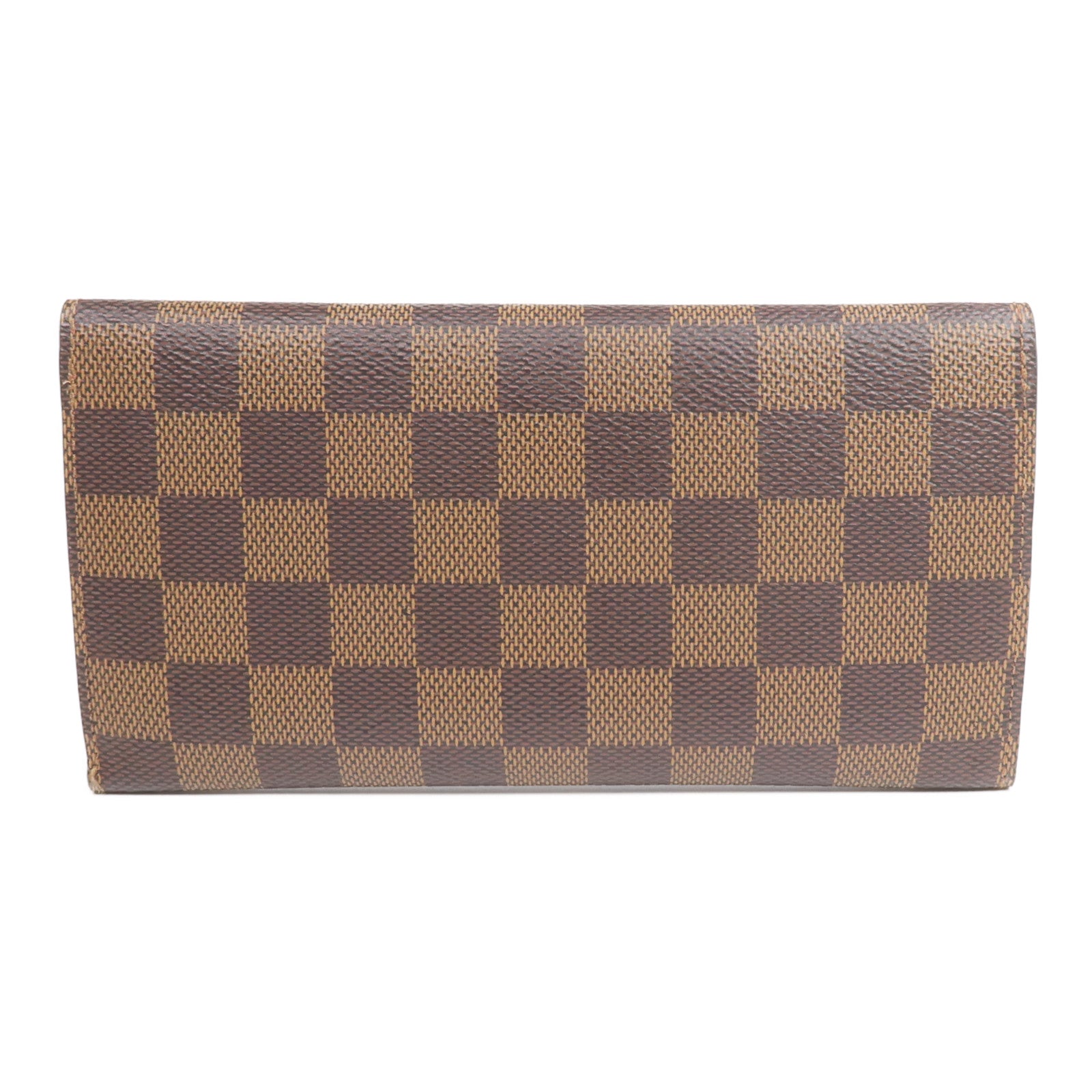LOUIS VUITTON Damier Josephine Wallet金扣長錢包