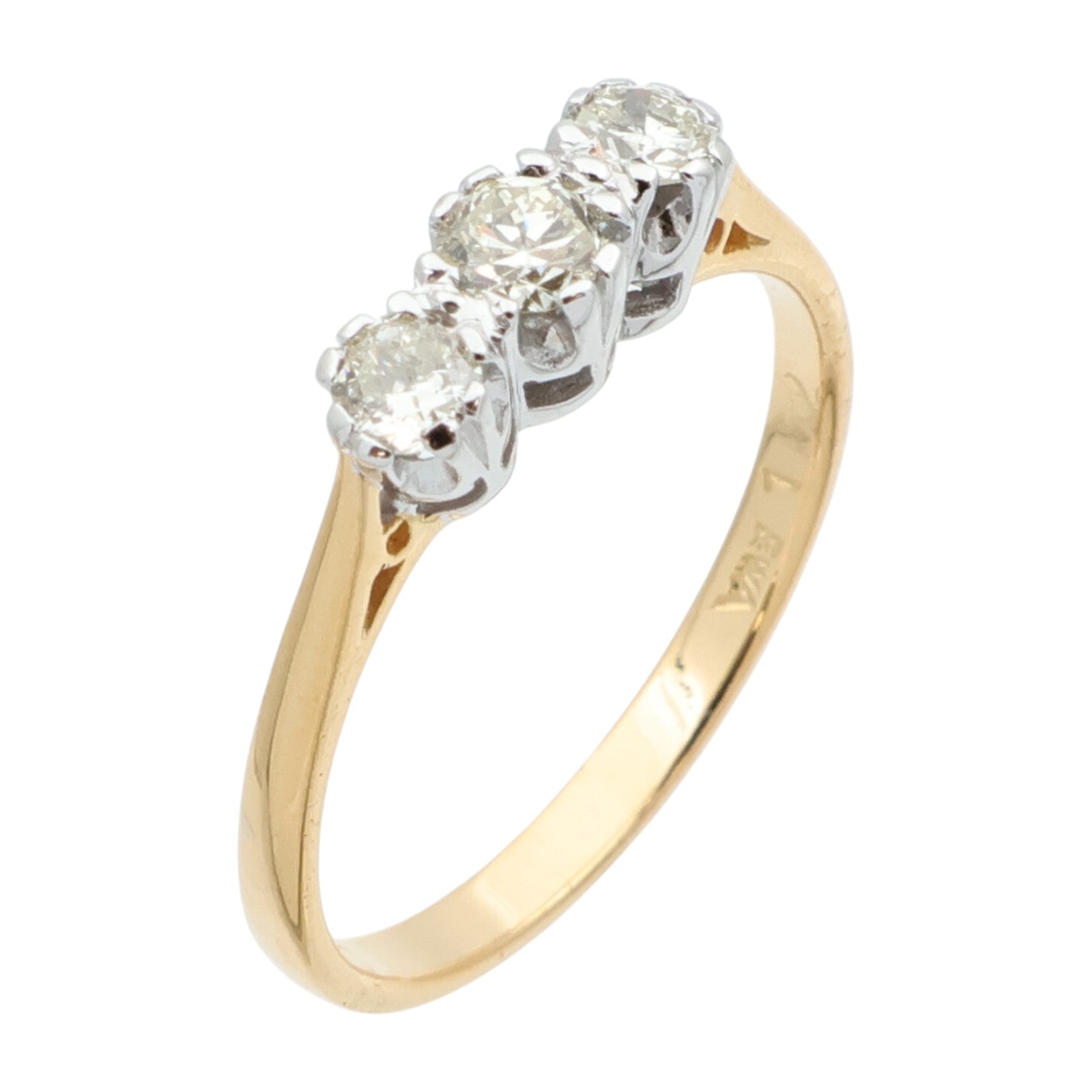 JEWELRY 18K白金Diamond Ring鑽石戒指