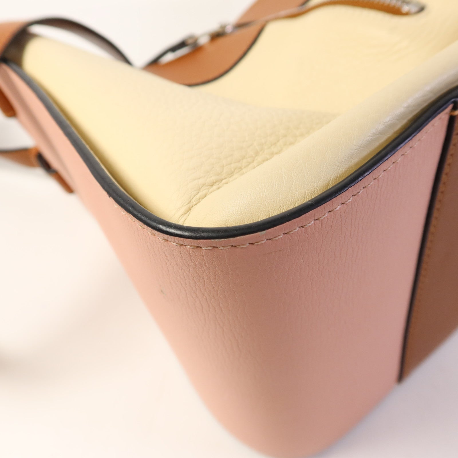 LOEWE 牛皮皮革Hammock Small Bag銀扣手挽肩背兩用袋