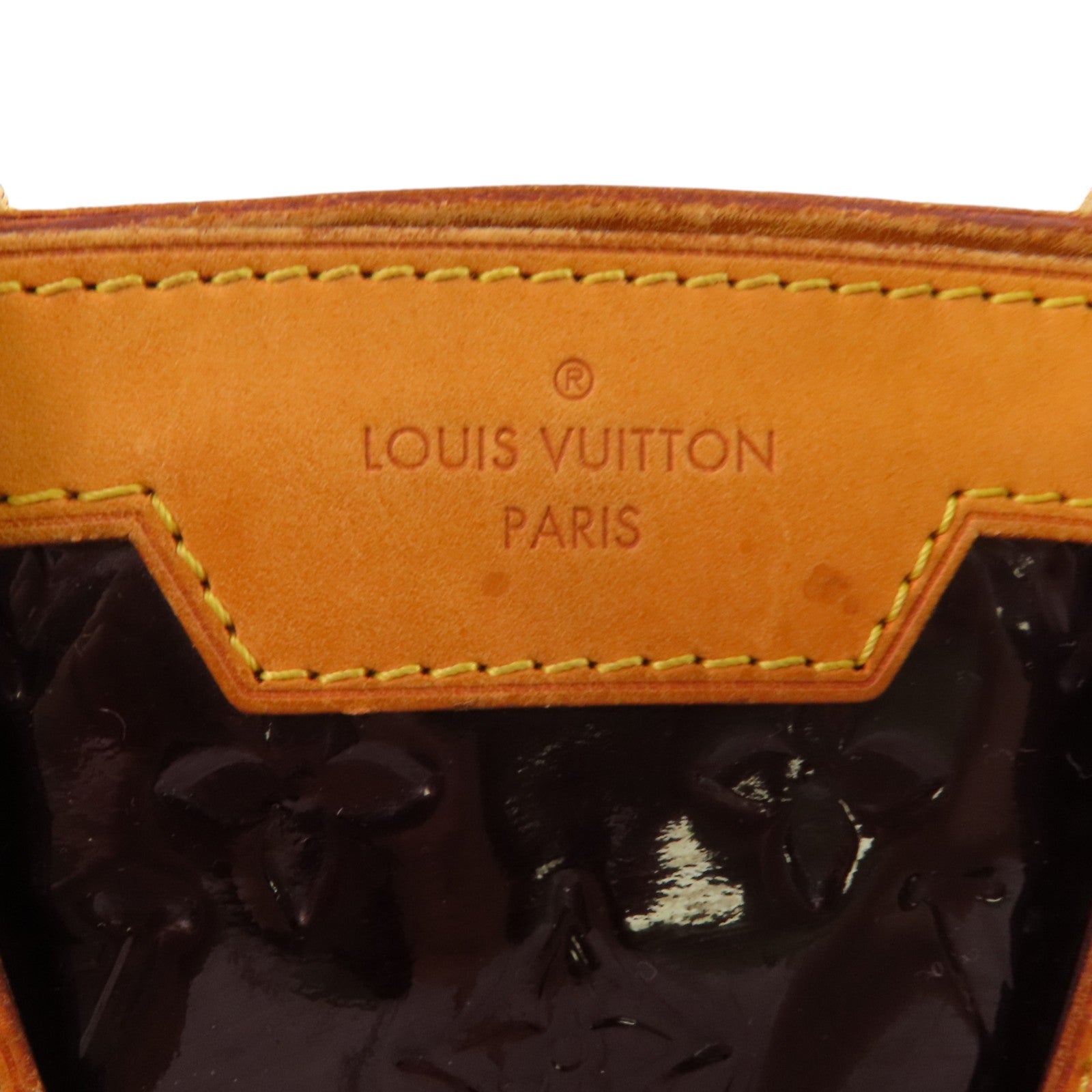 LOUIS VUITTON LV GHW Brea MM Handbag Shoulder Bag M91619 Mono-Vernis Wine-Red