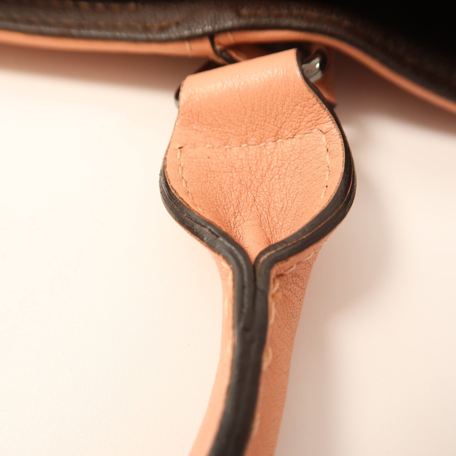 Longchamp 牛皮皮革2 Way Shoulder手挽肩背兩用袋