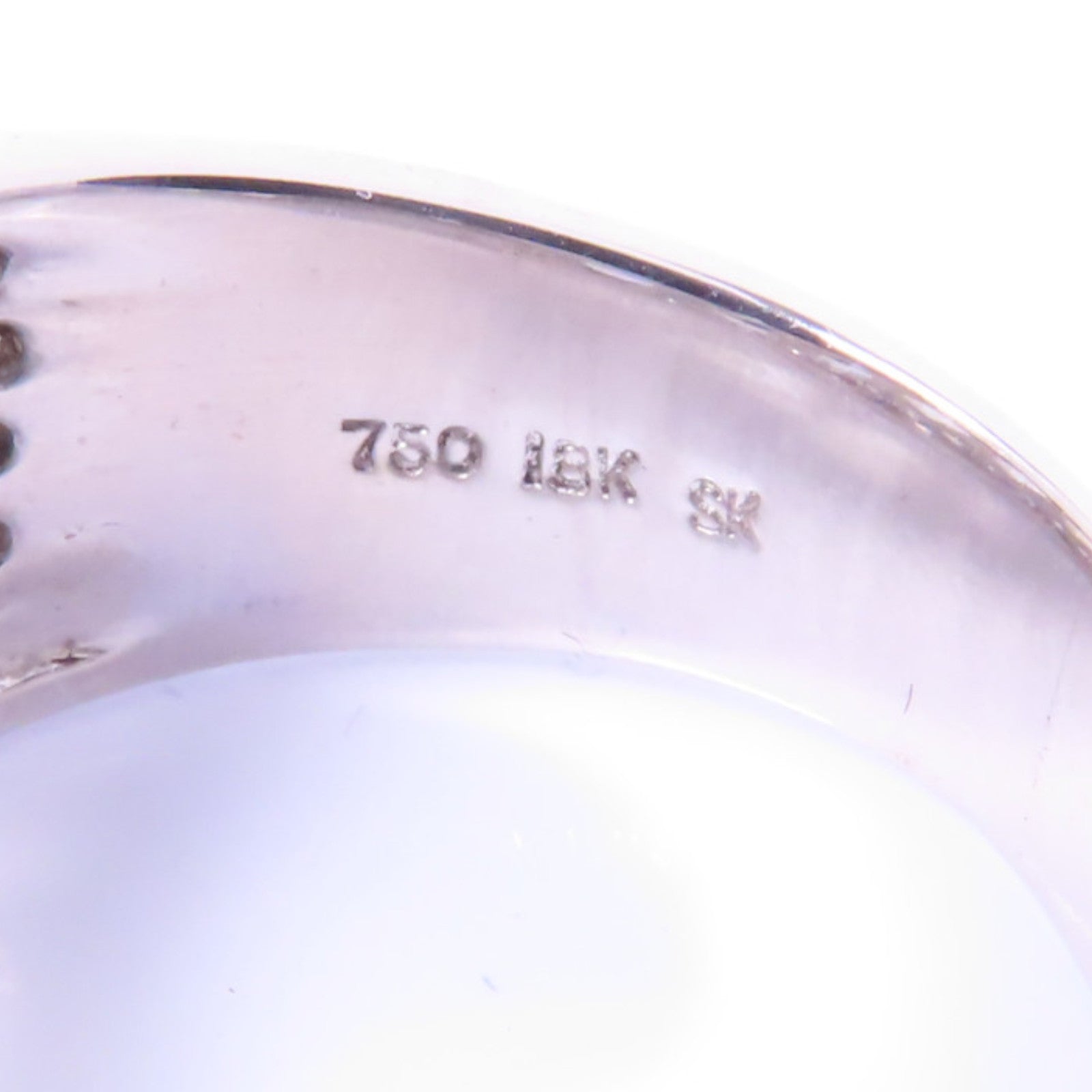 JEWELRY 18K白金Diamond Ring鑽石戒指US#7