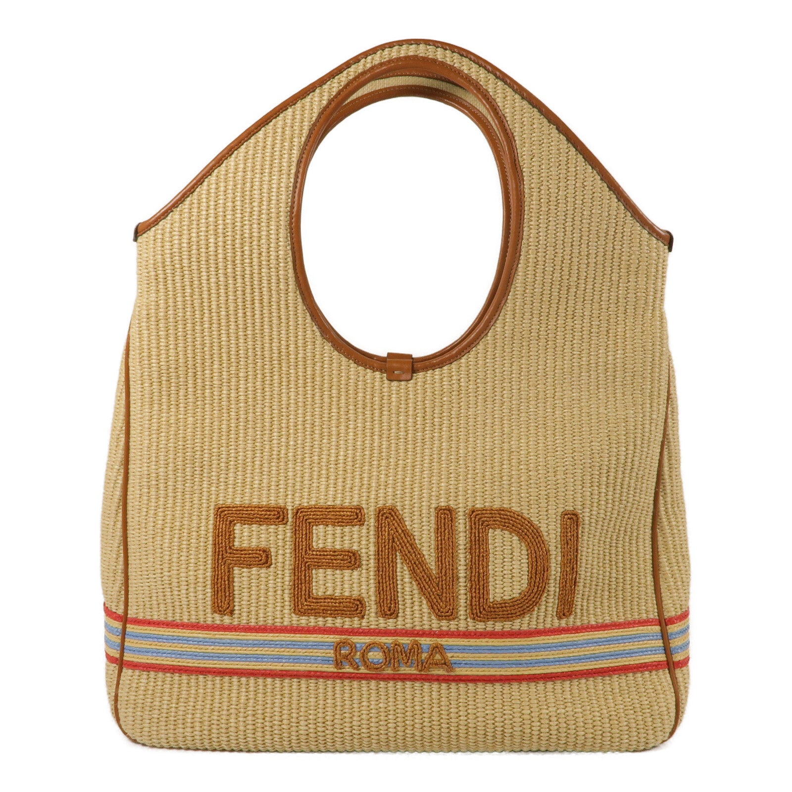FENDI Raffia Shoulder Bag肩背袋