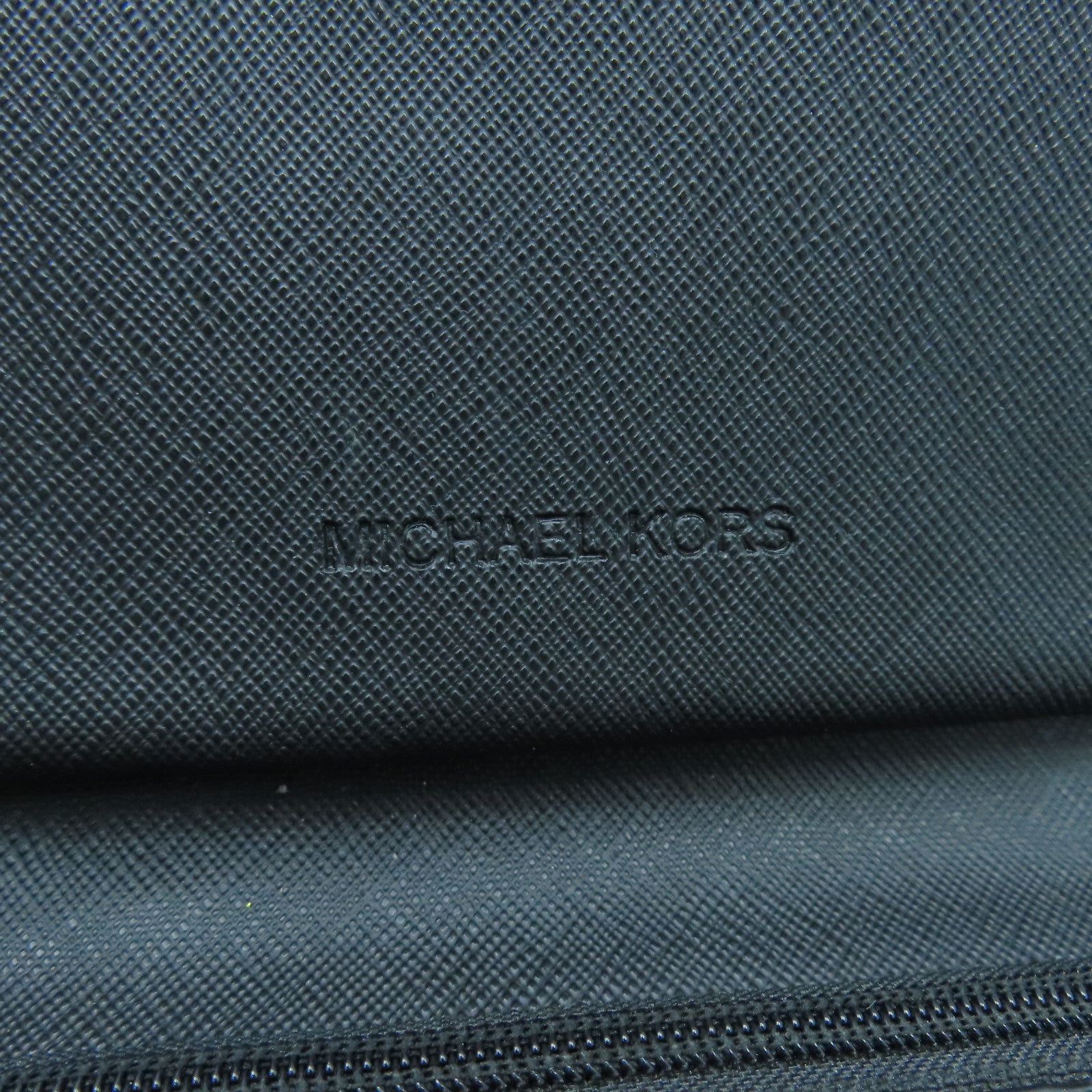 Michael Kors 【激減優惠】牛皮皮革Long Wallet金扣長錢包黑色