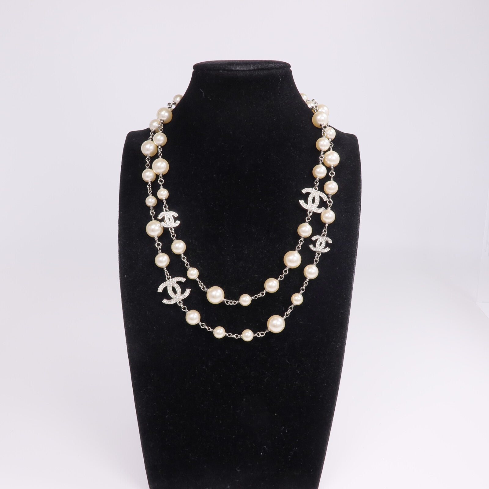 CHANEL PVC/金屬Necklace項鍊
