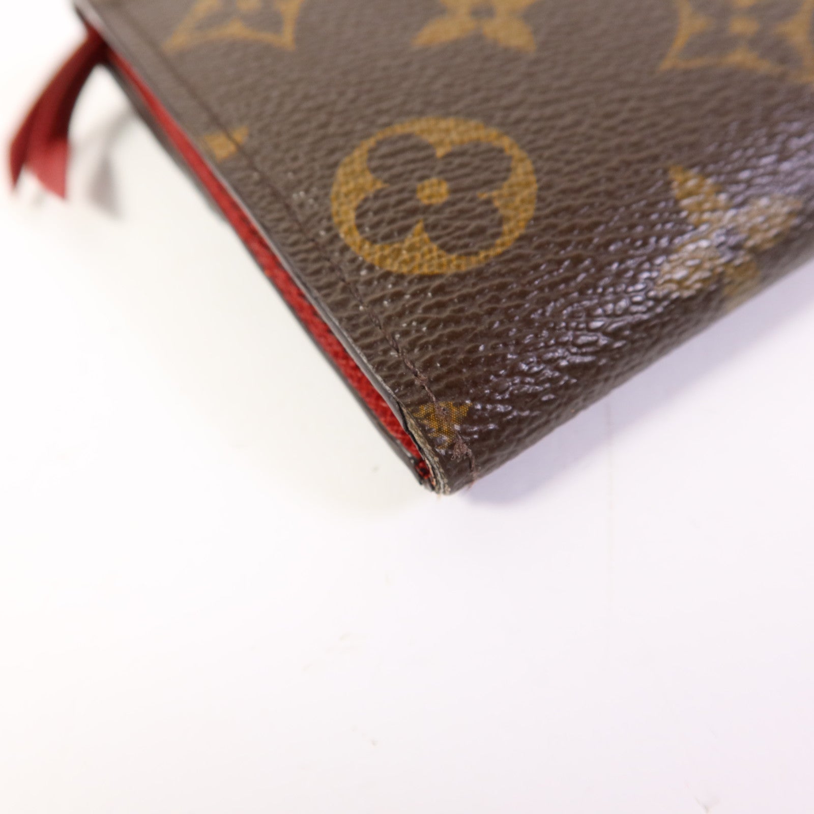 LOUIS VUITTON Monogram Emilie金扣長錢包