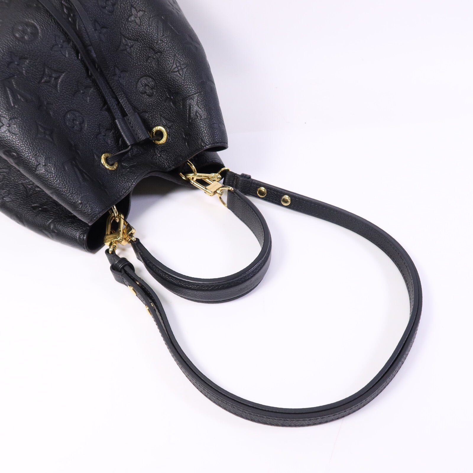 LOUIS VUITTON Monogram Empreinte NeoNoe MM手挽肩背兩用袋