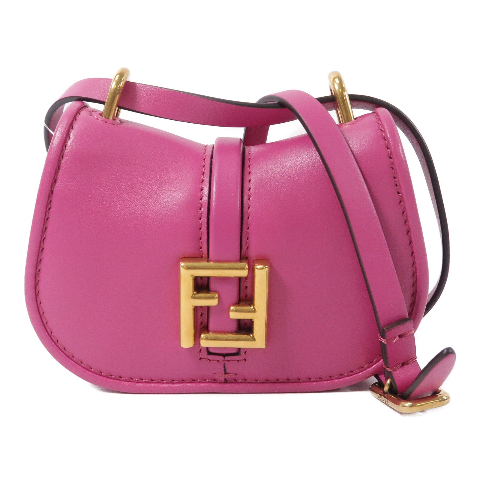 FENDI 牛皮皮革C'mon Nano肩背袋