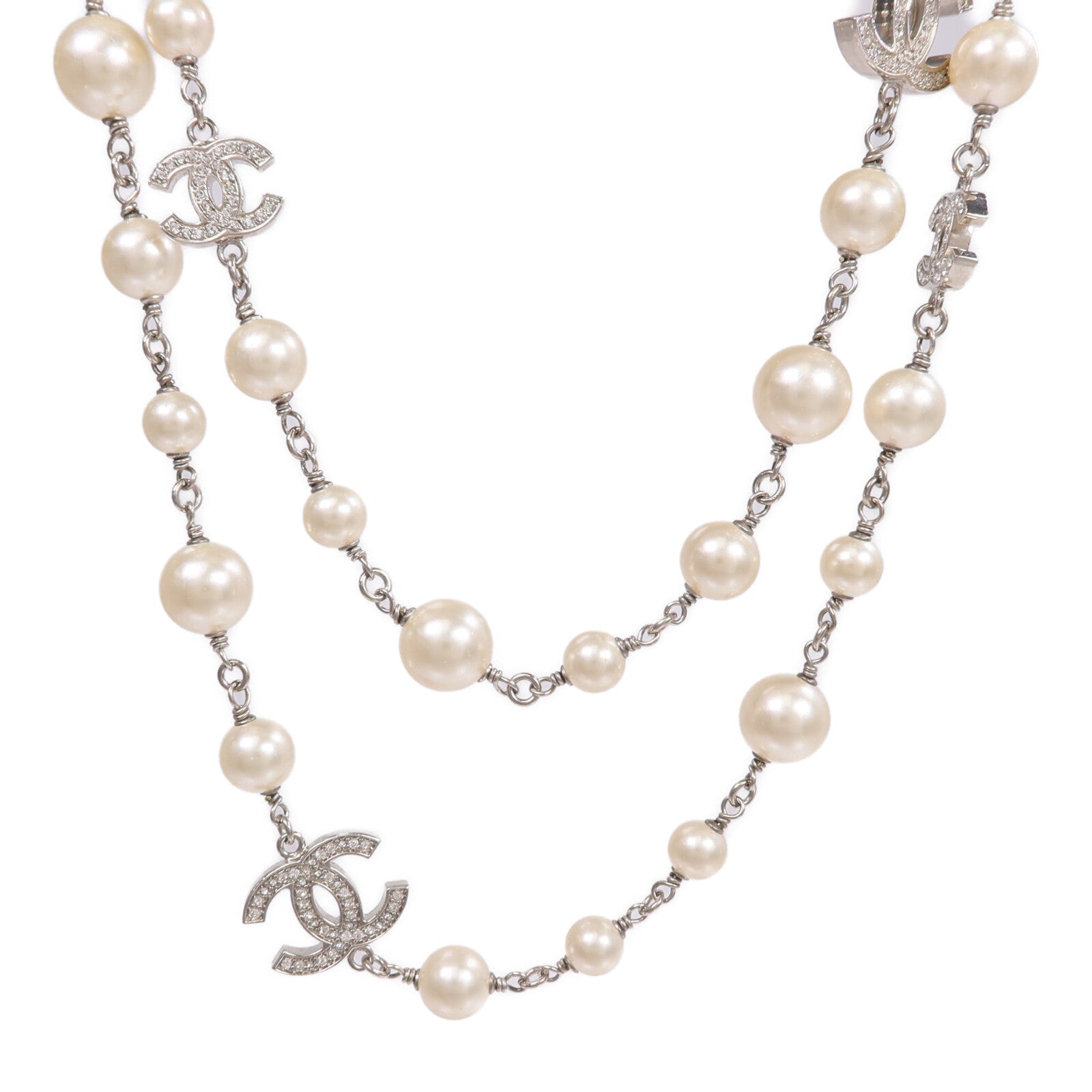 CHANEL PVC/金屬Necklace項鍊