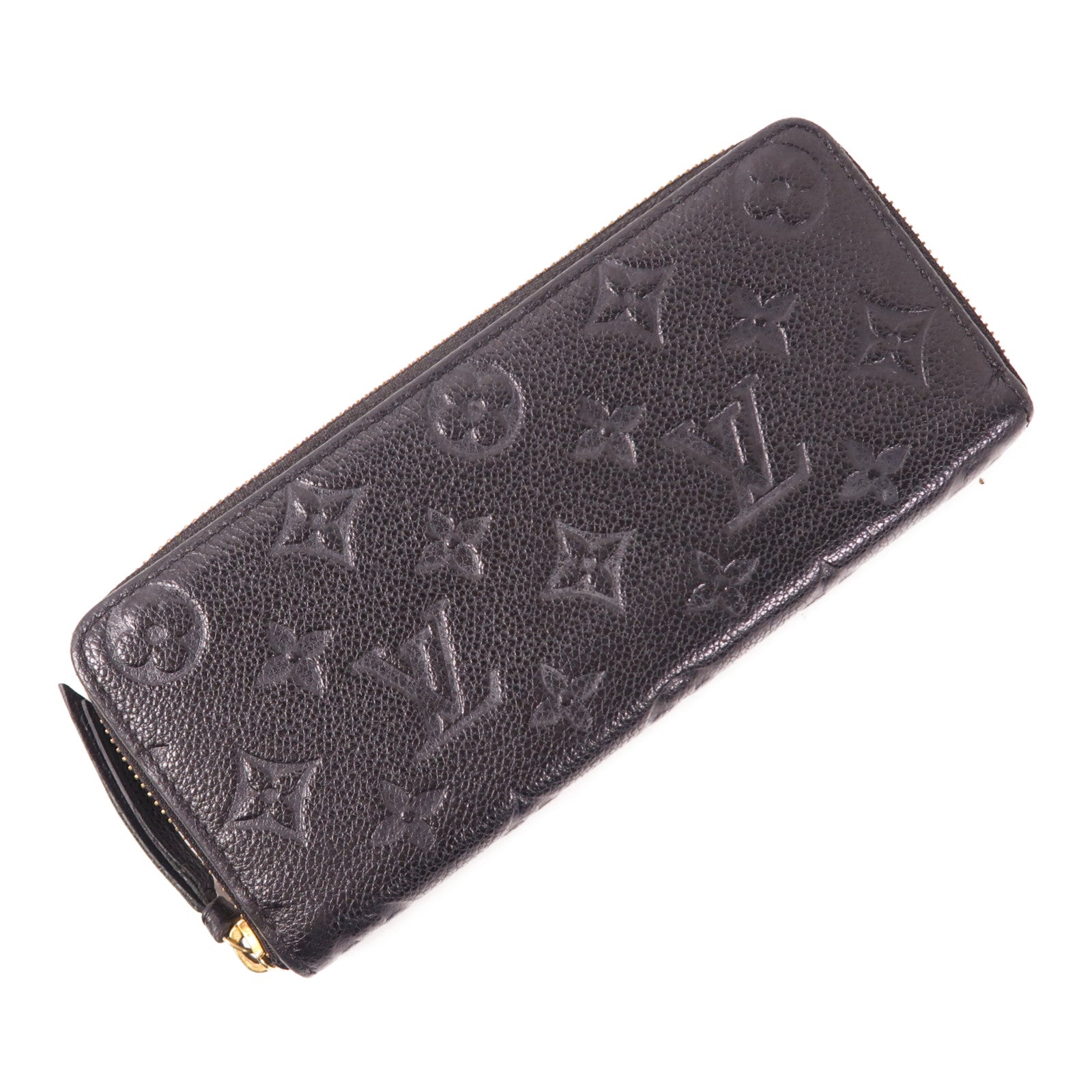 LOUIS VUITTON Monogram Empreinte Portefeuille Wallet Long Wallet金扣拉鏈長錢包