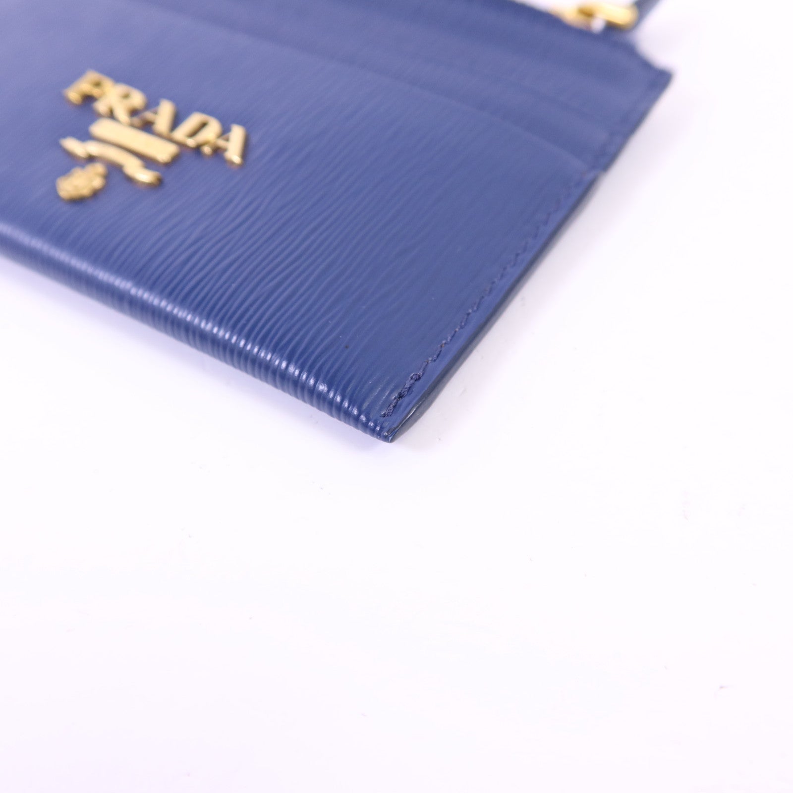 PRADA 牛皮皮革Card Case金扣卡片套