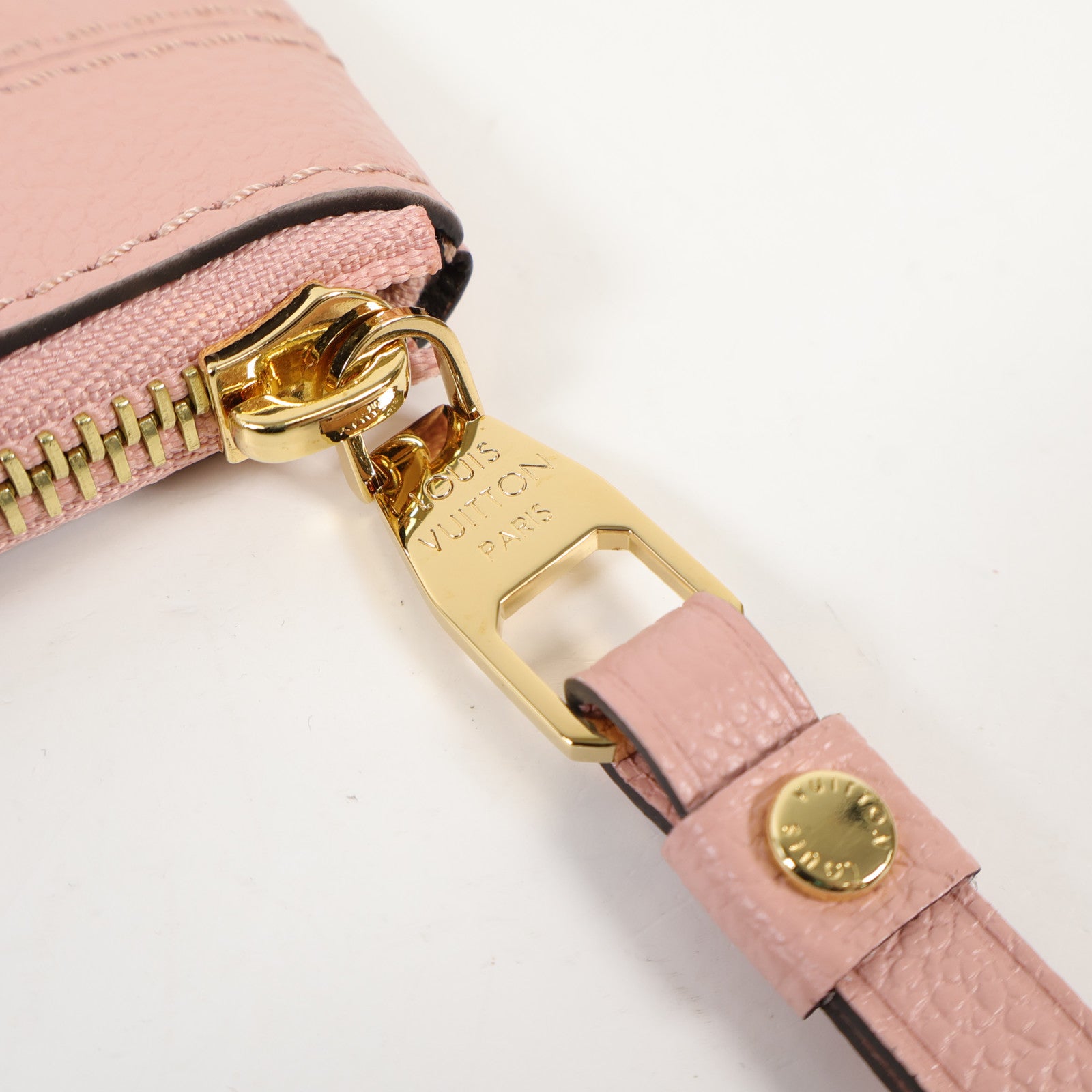 LOUIS VUITTON Monogram Empreinte Daily Pouch金扣手拿包