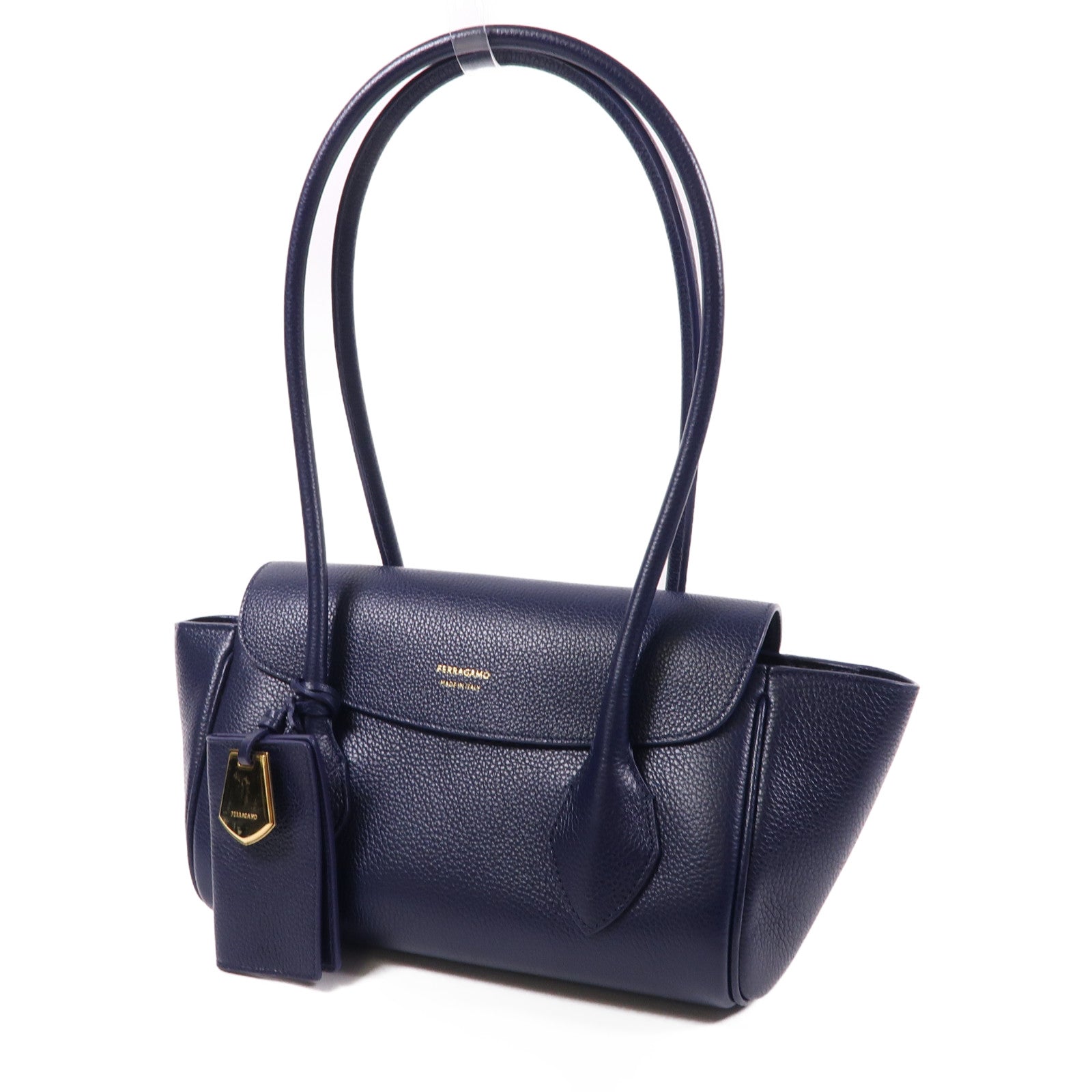 Salvatore Ferragamo 牛皮皮革Small East West Tote肩背袋