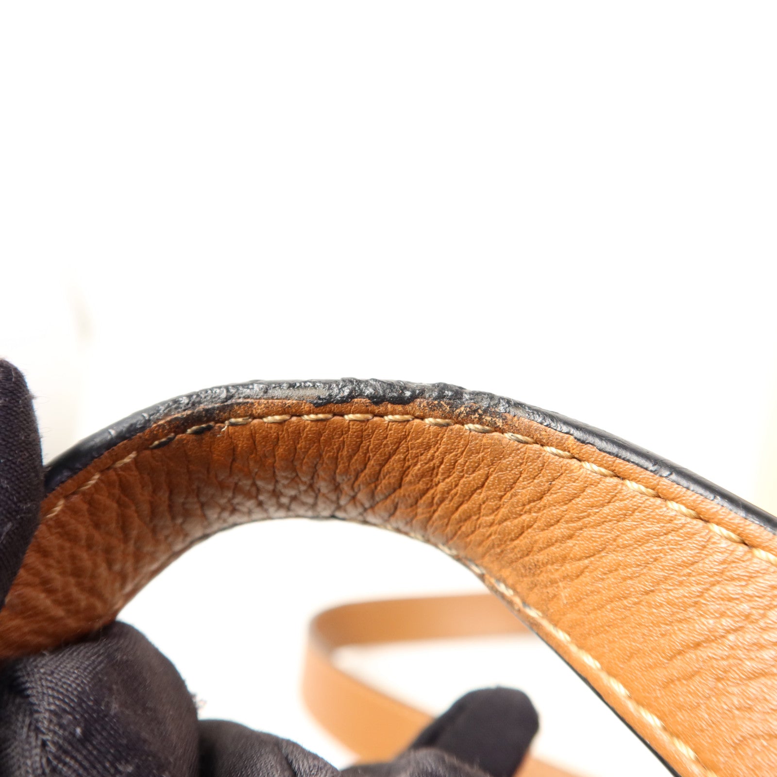 LOEWE 牛皮皮革Hammock Small Bag銀扣手挽肩背兩用袋