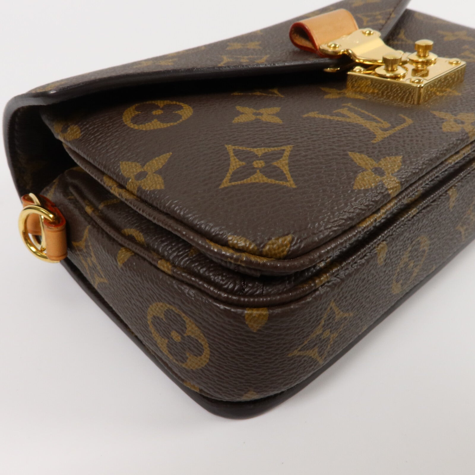 LOUIS VUITTON Monogram Pochette Metis East West手挽肩背兩用袋