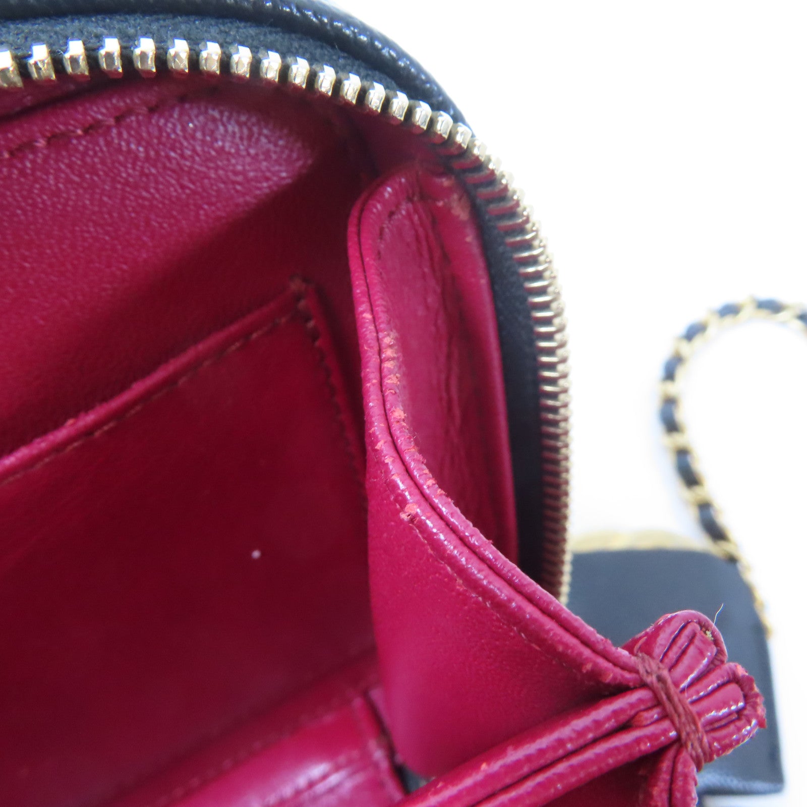 CHANEL (PRICE DOWN) Quilted CC GHW Vanity Case 2 Way Shoulder Handbag Calfskin Leather Black