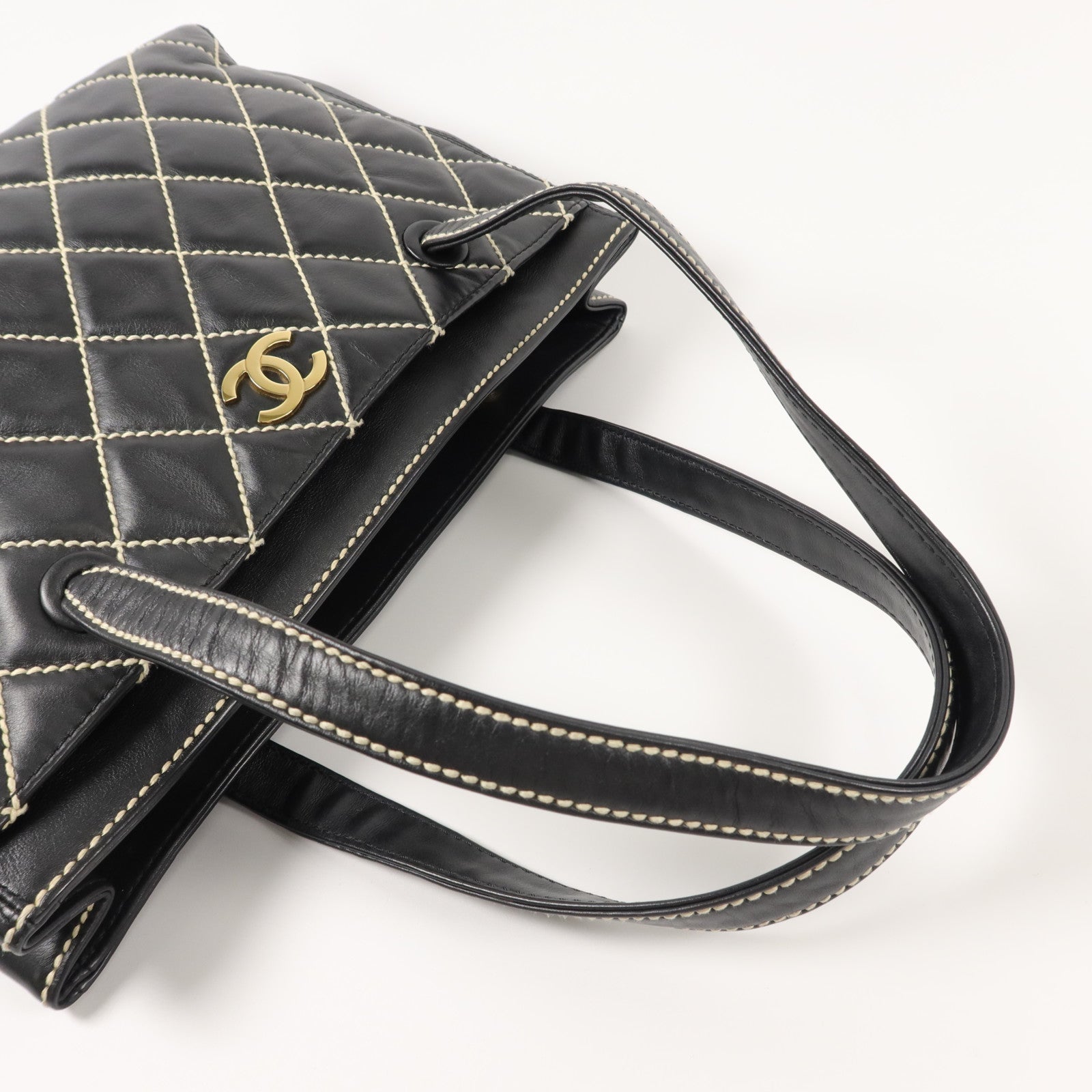 CHANEL 牛皮皮革Vintage Handbag肩背袋