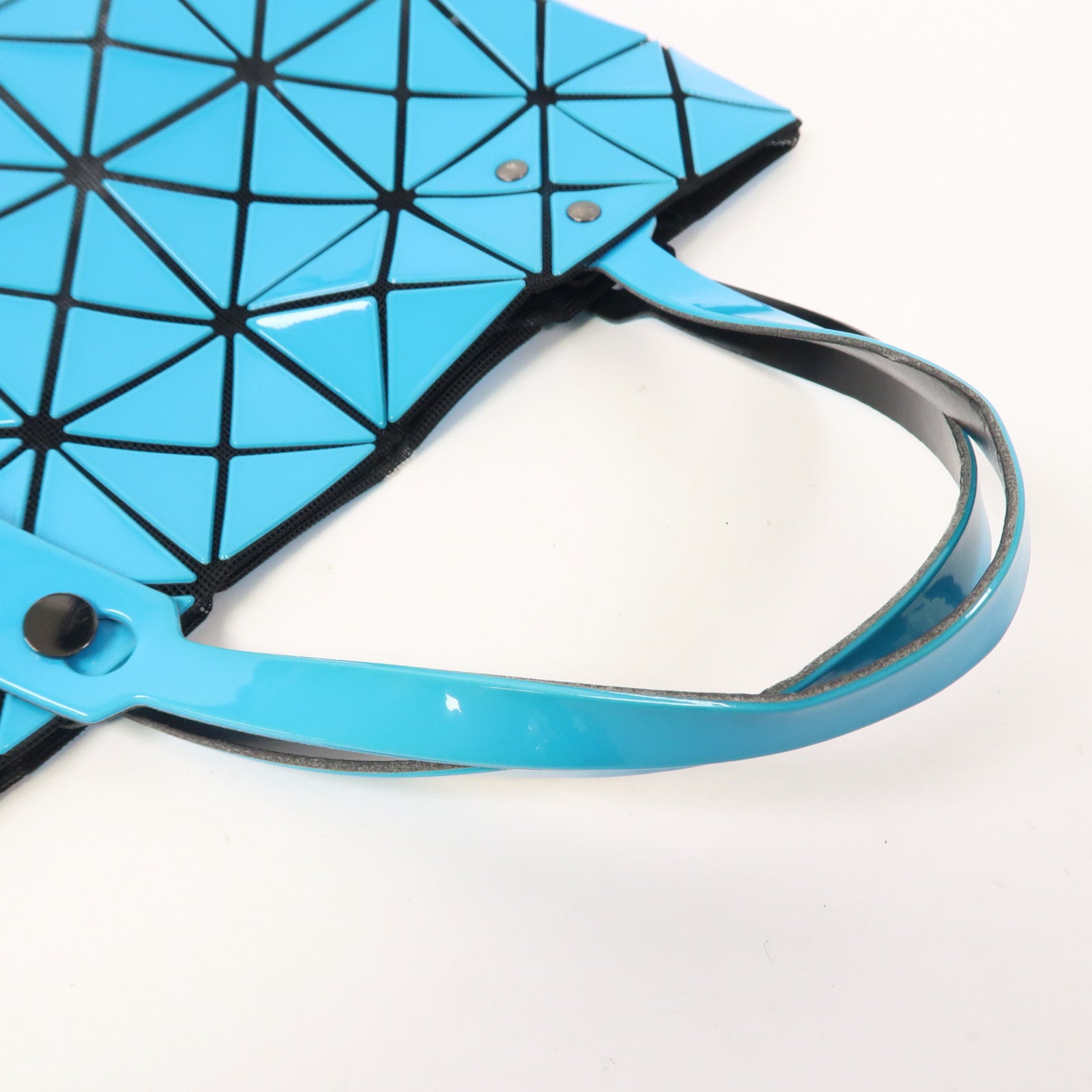ISSEY MIYAKE PVC Bao Bao手挽袋藍色