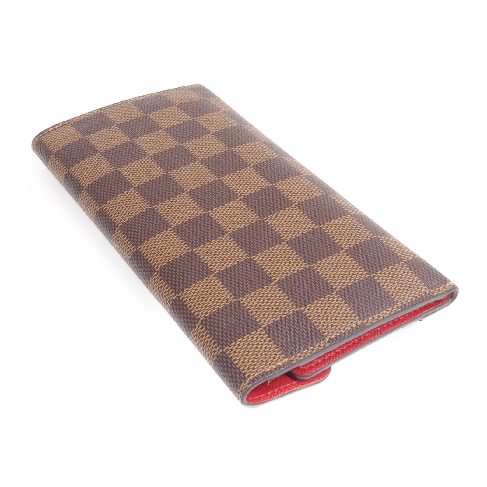 LOUIS VUITTON Damier Josephine Wallet金扣長錢包