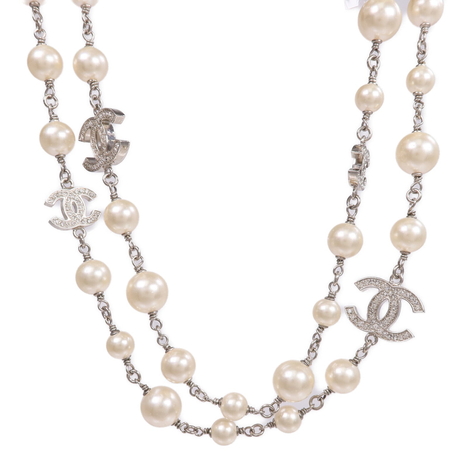 CHANEL PVC/金屬Necklace項鍊