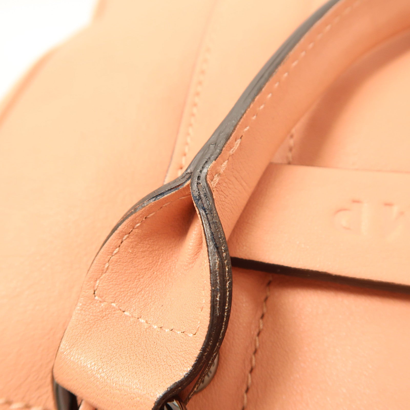Longchamp 牛皮皮革2 Way Shoulder手挽肩背兩用袋