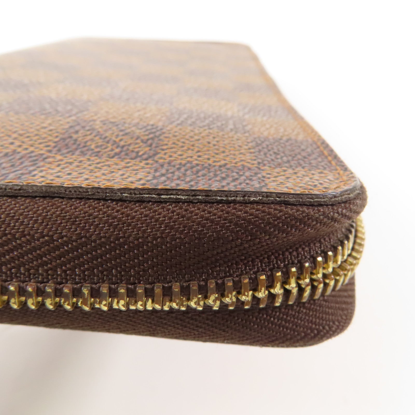 LOUIS VUITTON Damier Zippy Organizer金扣長錢包