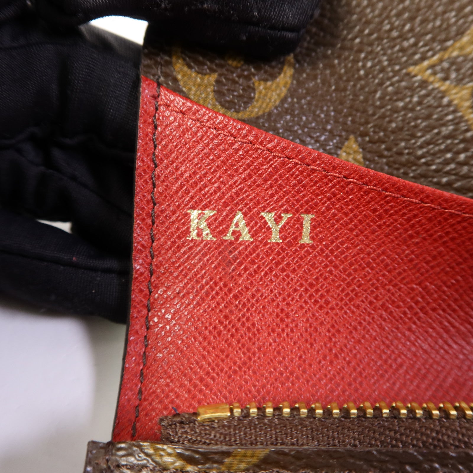 LOUIS VUITTON Monogram Emilie金扣長錢包