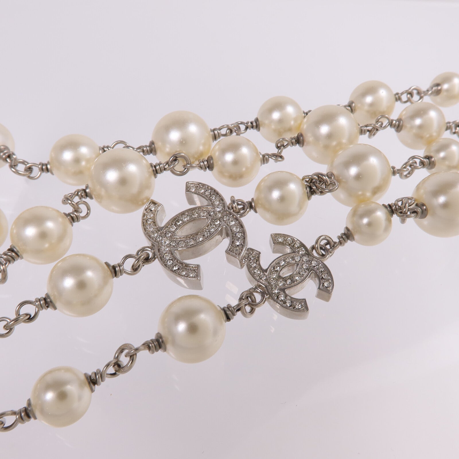 CHANEL PVC/金屬Necklace項鍊