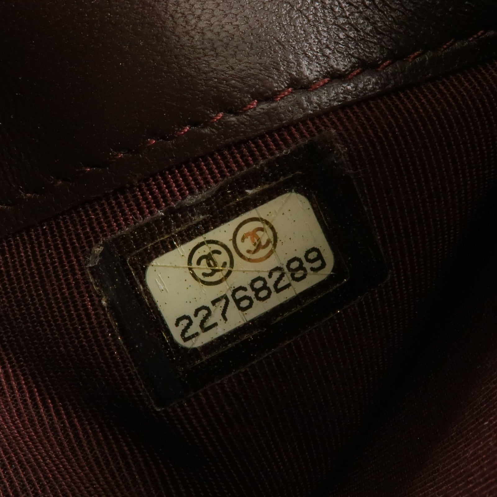 CHANEL 羊皮皮革Long Wallet/Pouch銀扣長錢包