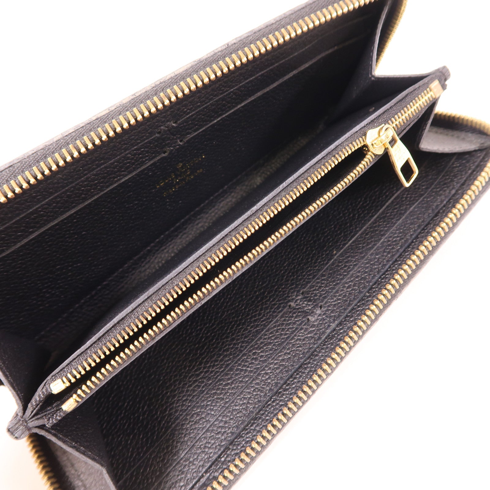 LOUIS VUITTON Monogram Empreinte Portefeuille Wallet Long Wallet金扣拉鏈長錢包